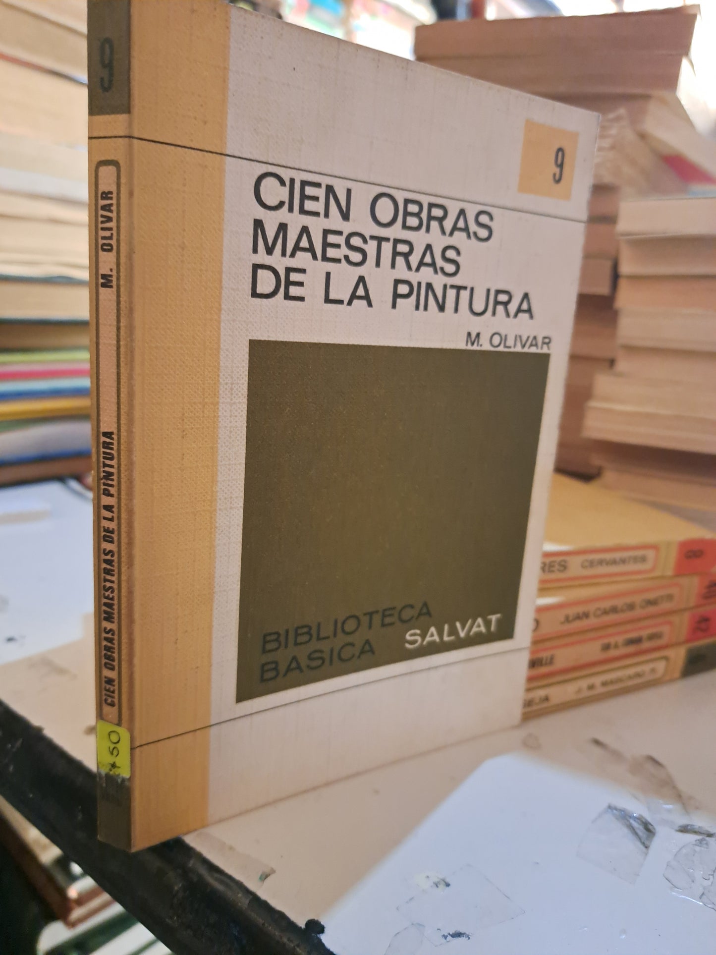 CIEN OBRAS MAESTRAS DE LA PINTURA M. OLIVAR USADO NOVELA LITERARIO 207