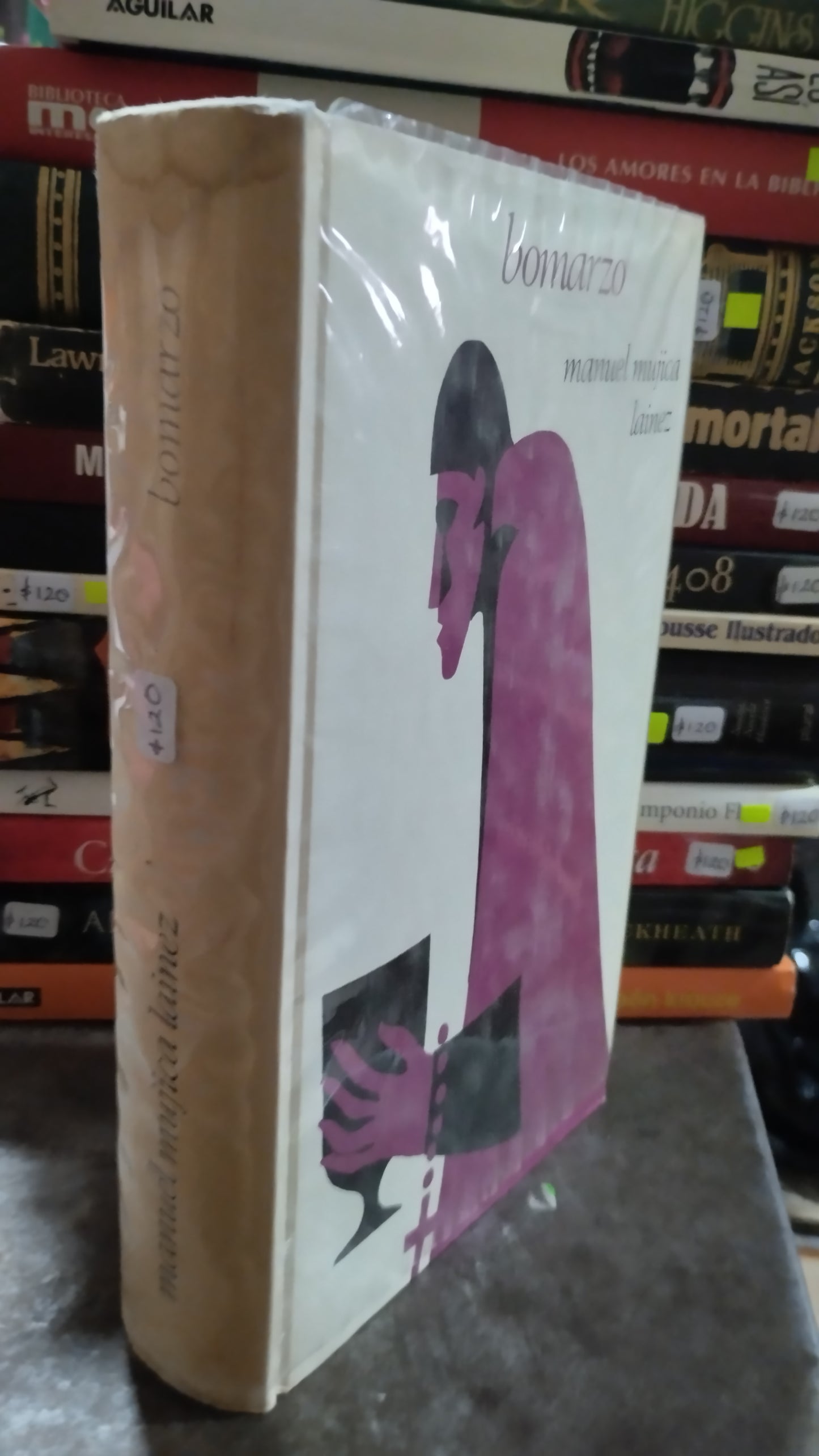 BOMARZO POR MANUEL MUJICA LAINEZ LIBRO USADO NOVELAS ALDAMA