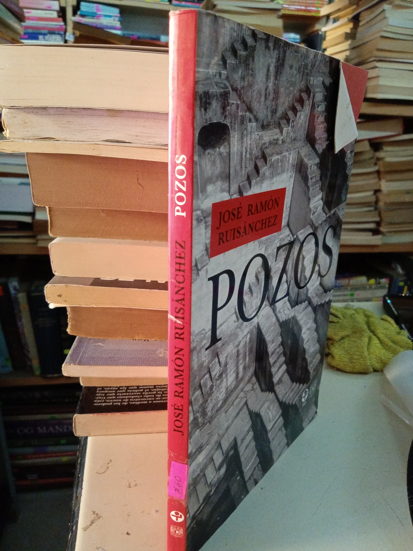 POZOS POR JOSE RAMON RUISANCHEZ USADO NOVELA LITERARIO 207