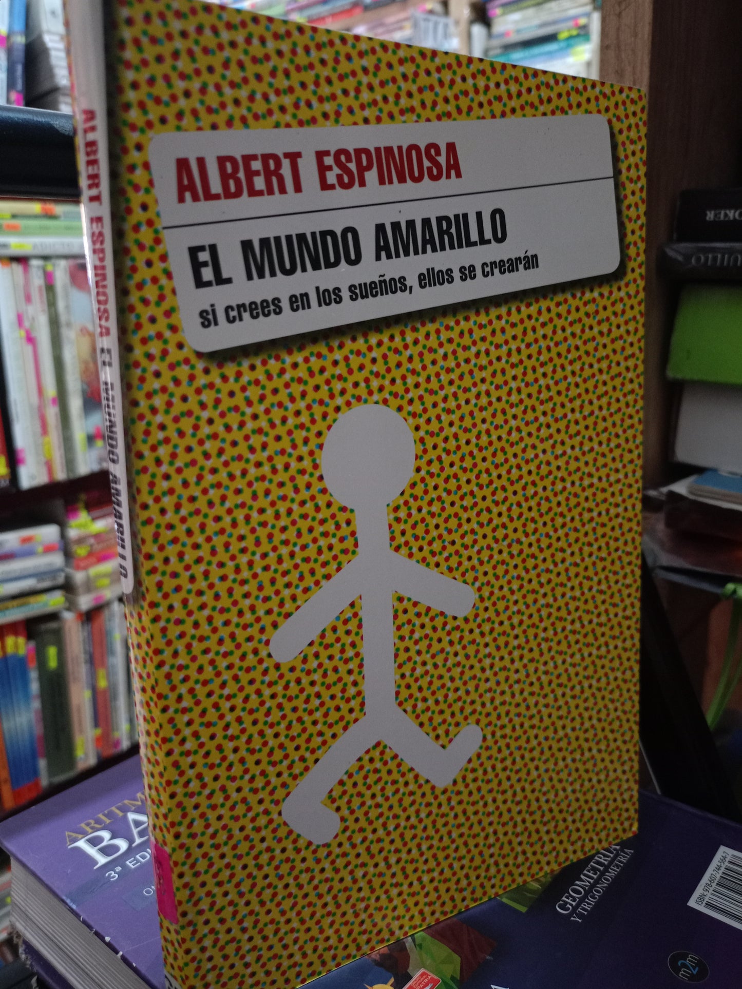 EL MUNDO AMARILLO POR ALBERT ESPINOSA USADO S.PERSONAL LITERARIO 305