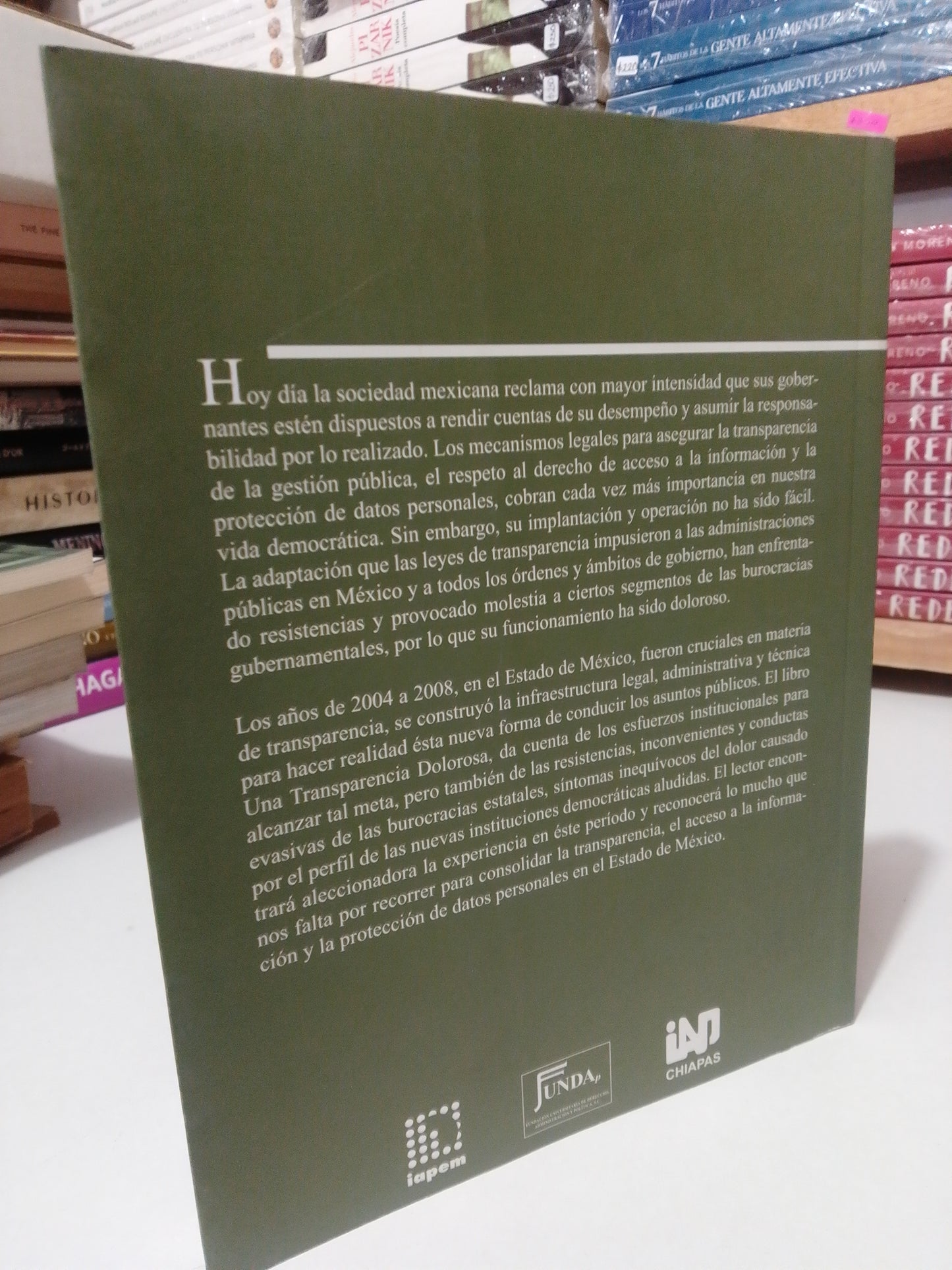 UNA TRANSPARENCIA DOLOROSA POR ROLANDO BARRERA ZAPATA USADO HISTORIA JUÁREZ