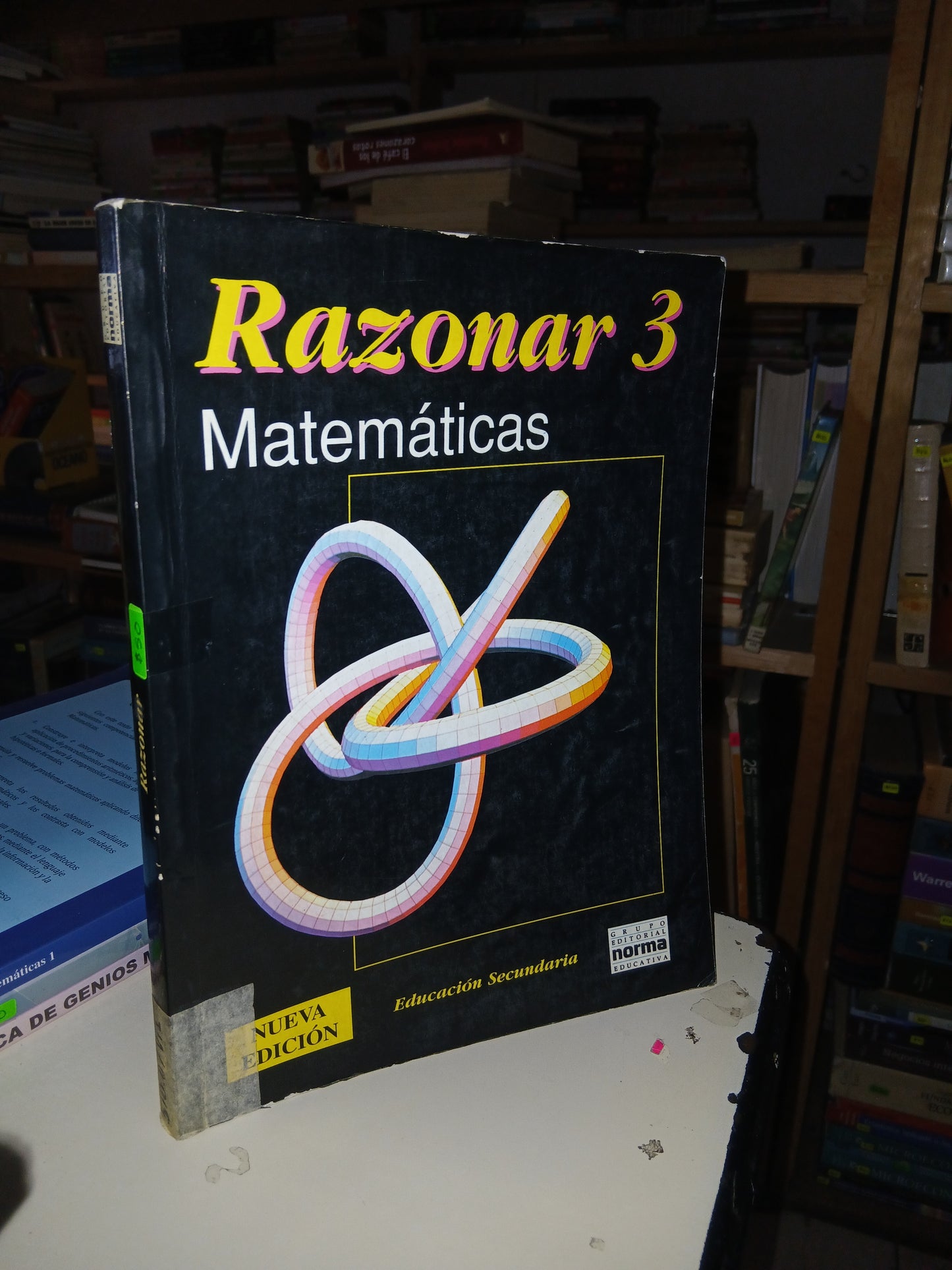RAZONAR 3 POR MAURICIO VILLEGAS RODRÍGUEZ USADO MATEMÁTICAS LITERARIO 207
