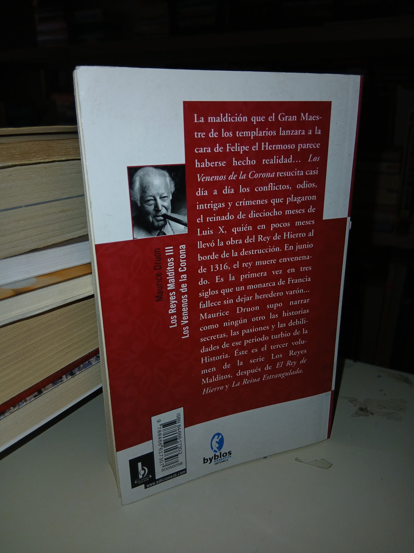 LOS REYES MALDITOS III: LOS VENENOS DE LA CORONA POR MAURICE DRUON USADO NOVELA LITERARIO 207