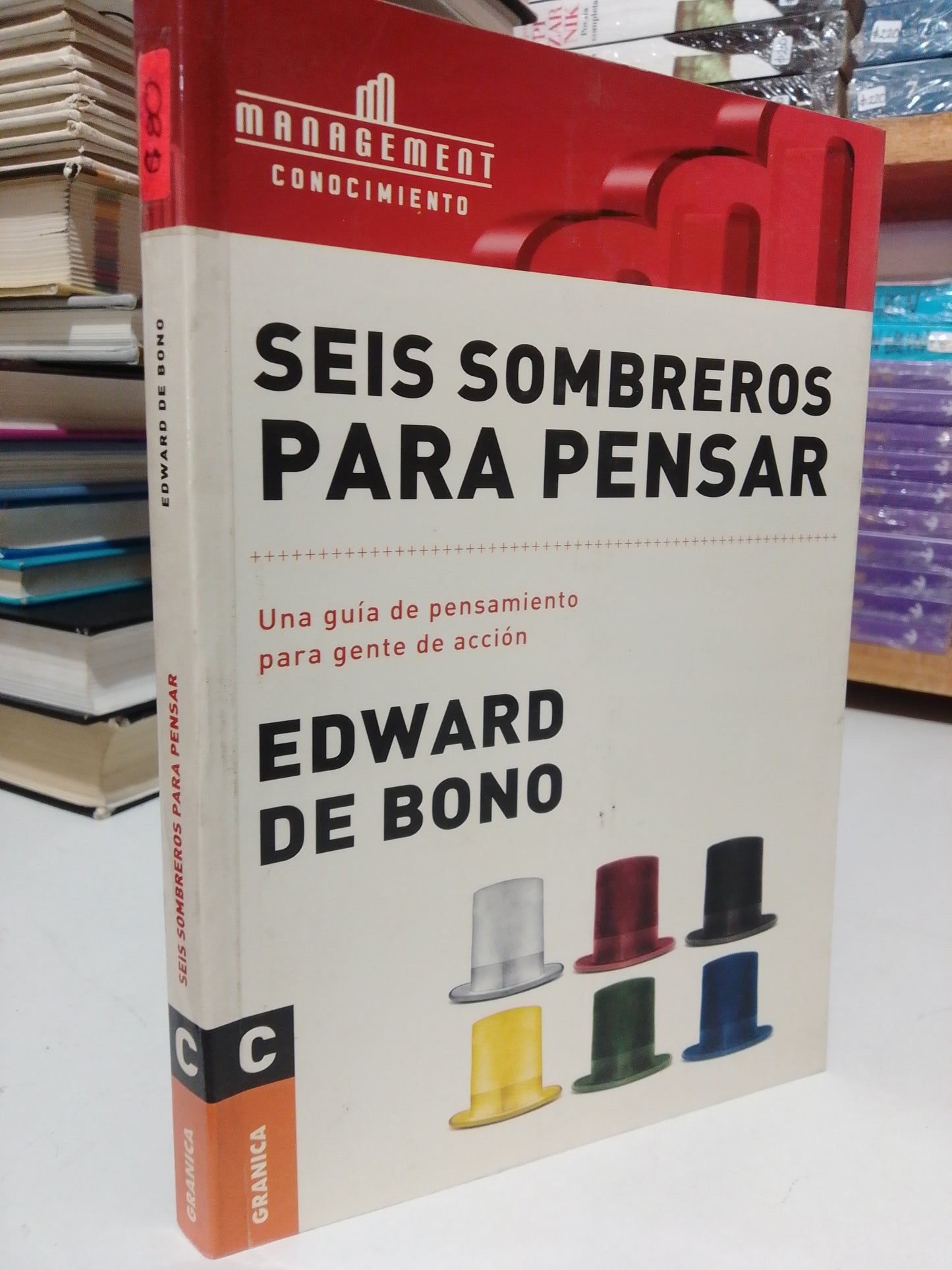 SEIS SOMBREROS PARA PENSAR POR EDWARD DE BONO USADO SUPERACIÓN PERSONAL JUÁREZ