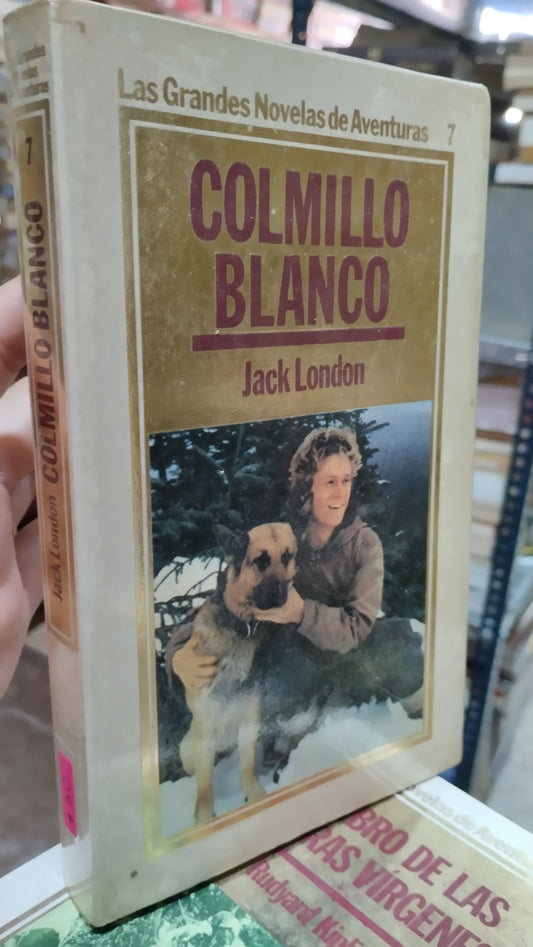 COLMILLO BLANCO POR JACK LONDON LIBRO USADO NOVELAS ALDAMA