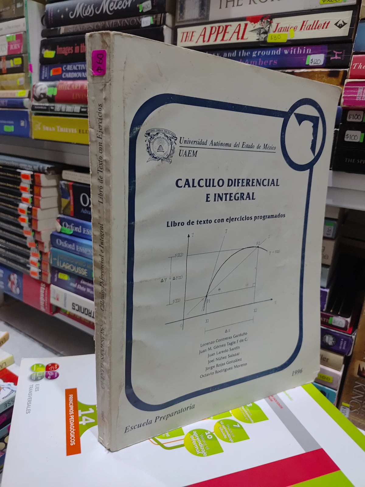 CALCULO DIFERENCIAL E INTEGRAL POR VARIOS AUTORES USADO MATEMÁTICAS JUAREZ 507