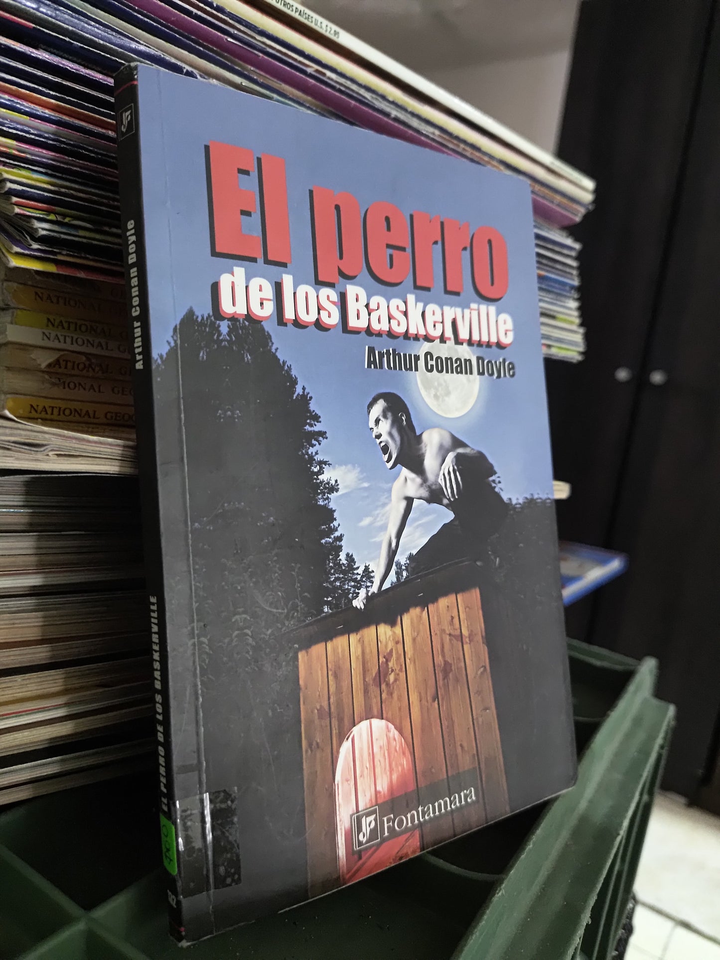 EL PERRO DE LOS BASKERVILLE POR ARTHUR CONAN DOYLE USADO NOVELAS JUAREZ 515