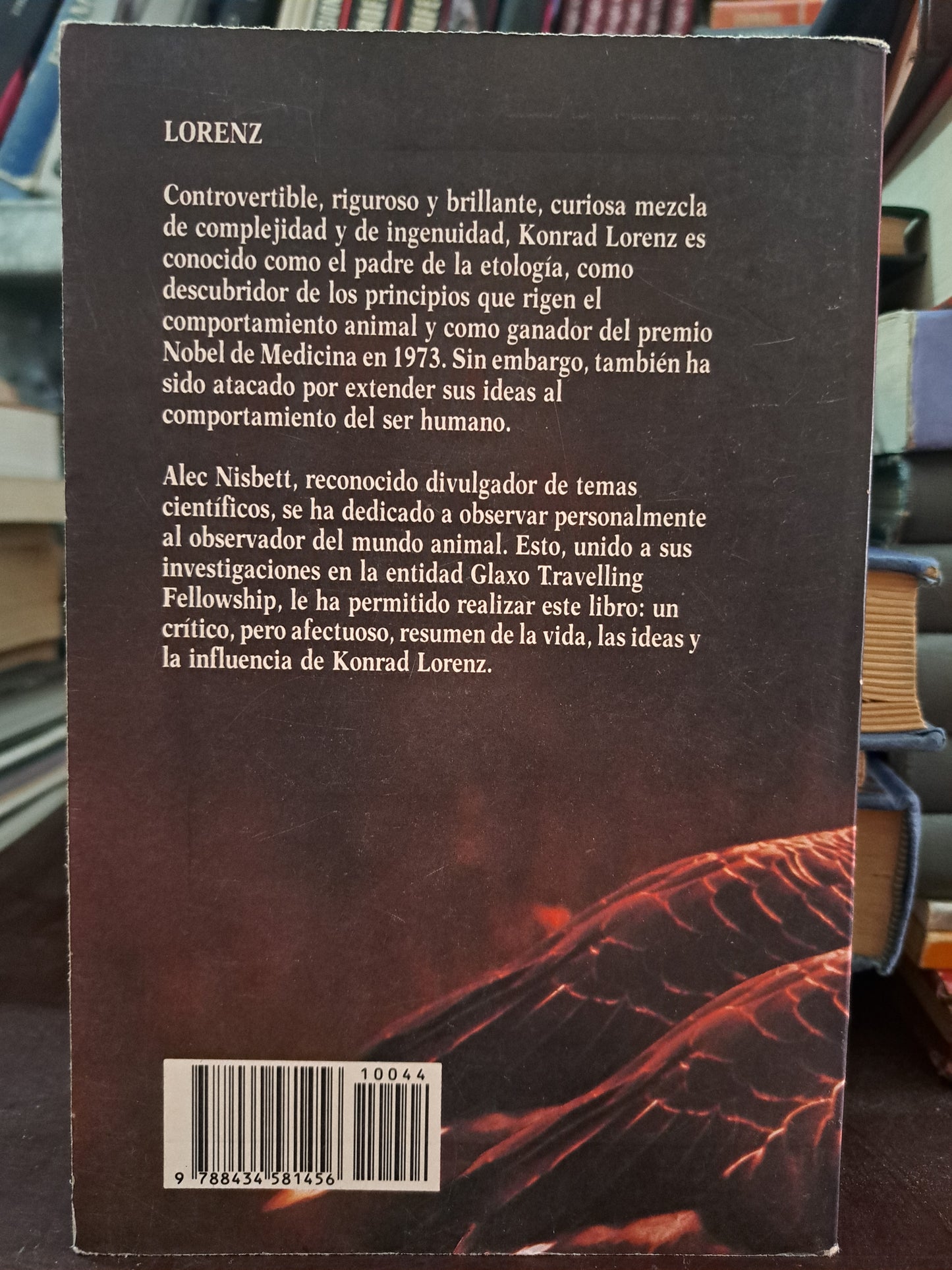 LORENZ ALEC NISBETT USADO HISTORIA LITERARIO 305