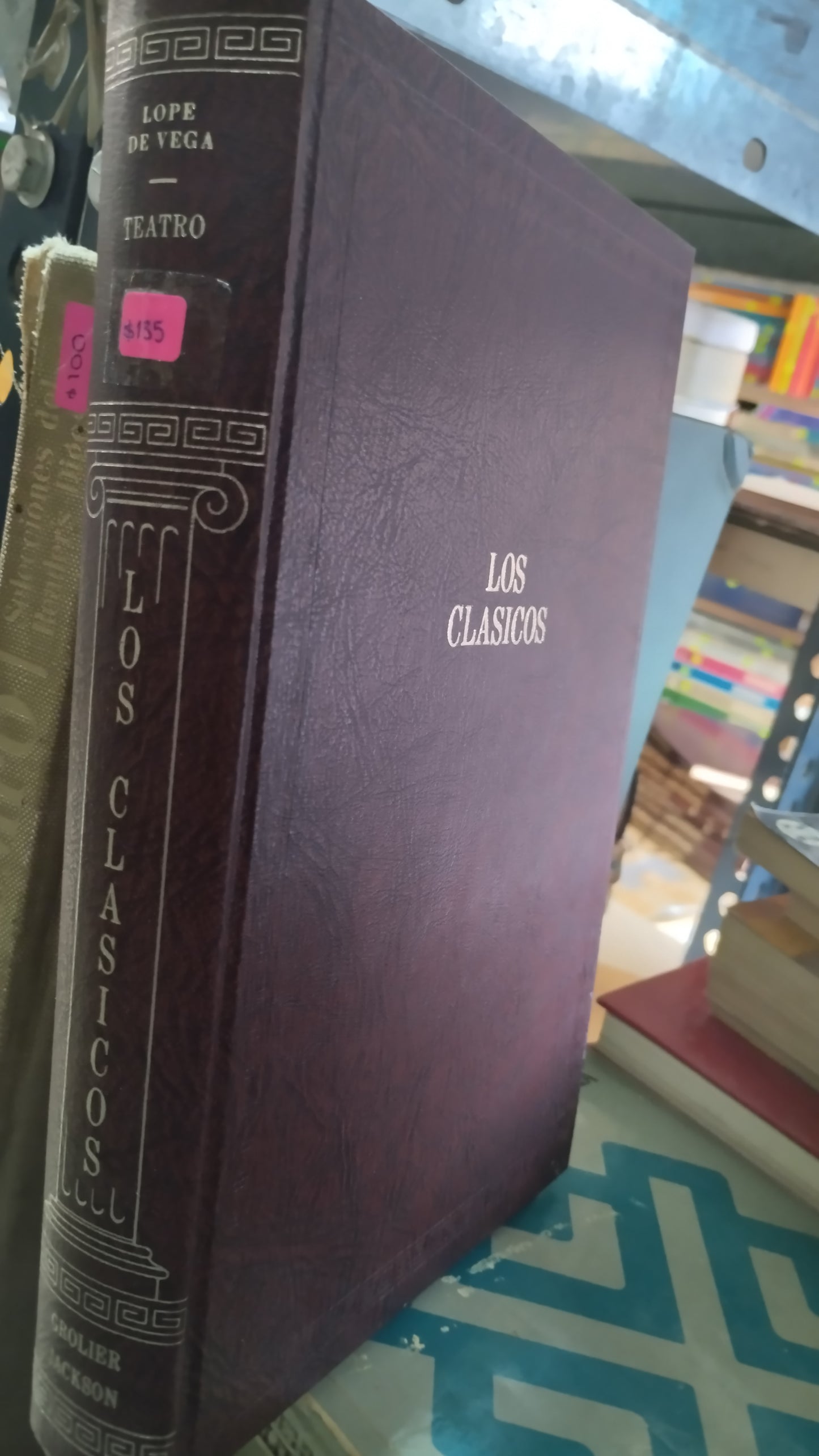 TEATRO POR LOPE DE VEGA LIBRO USADO NOVELAS ALDAMA
