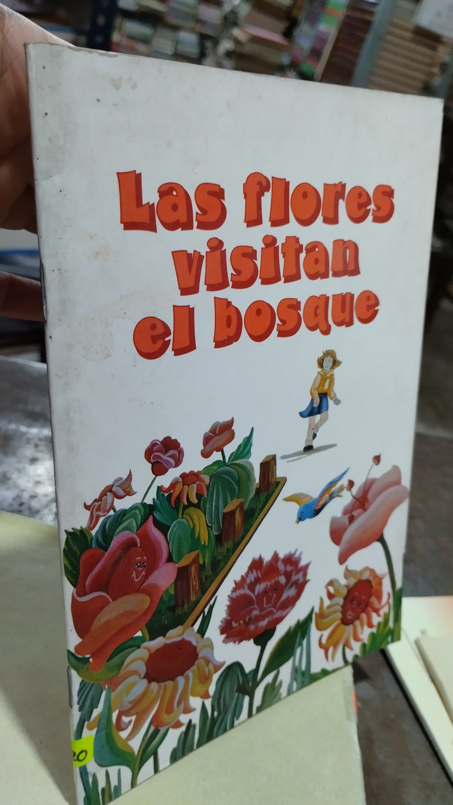 LAS FLORES VISITAN EL BOSQUE POR EDITORIAL VOLUNTAD LIBRO USADO INFANTIL ALDAMA
