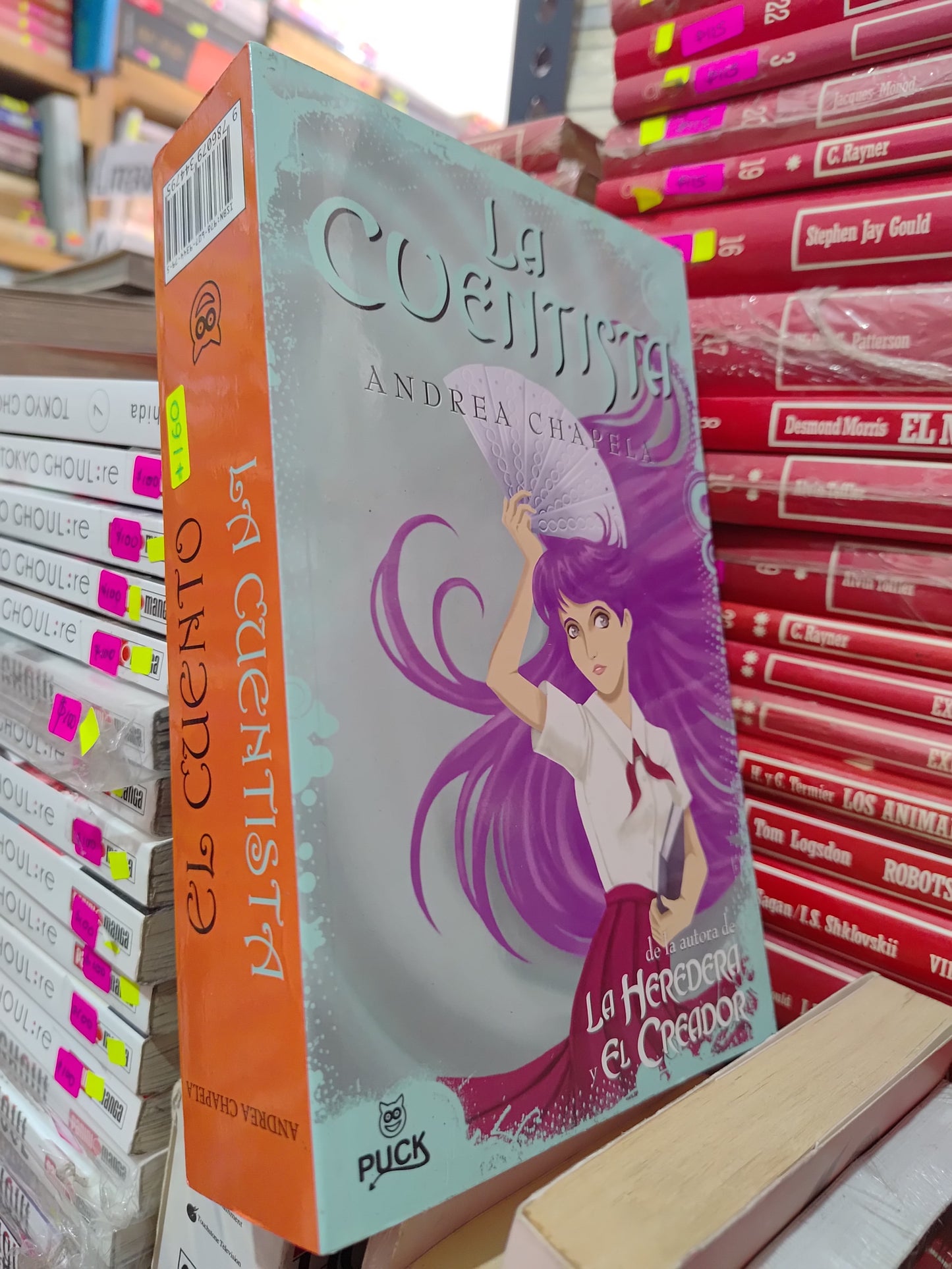LA CUENTISTA POR ANDREA CHAPELA USADO NOVELAS LITERARIO 305