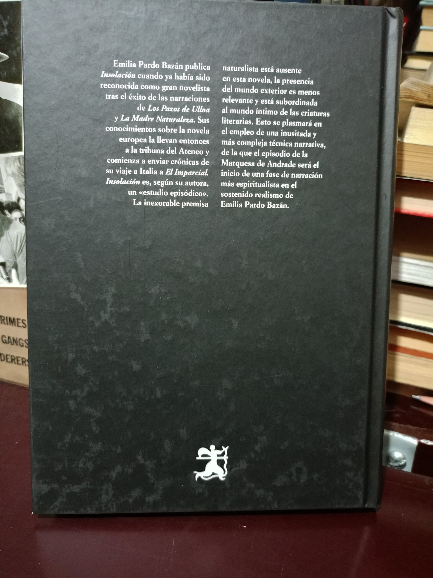 INSOLACION EMILIA PARDO BAZAN USADO NOVELA LITERARIO 305