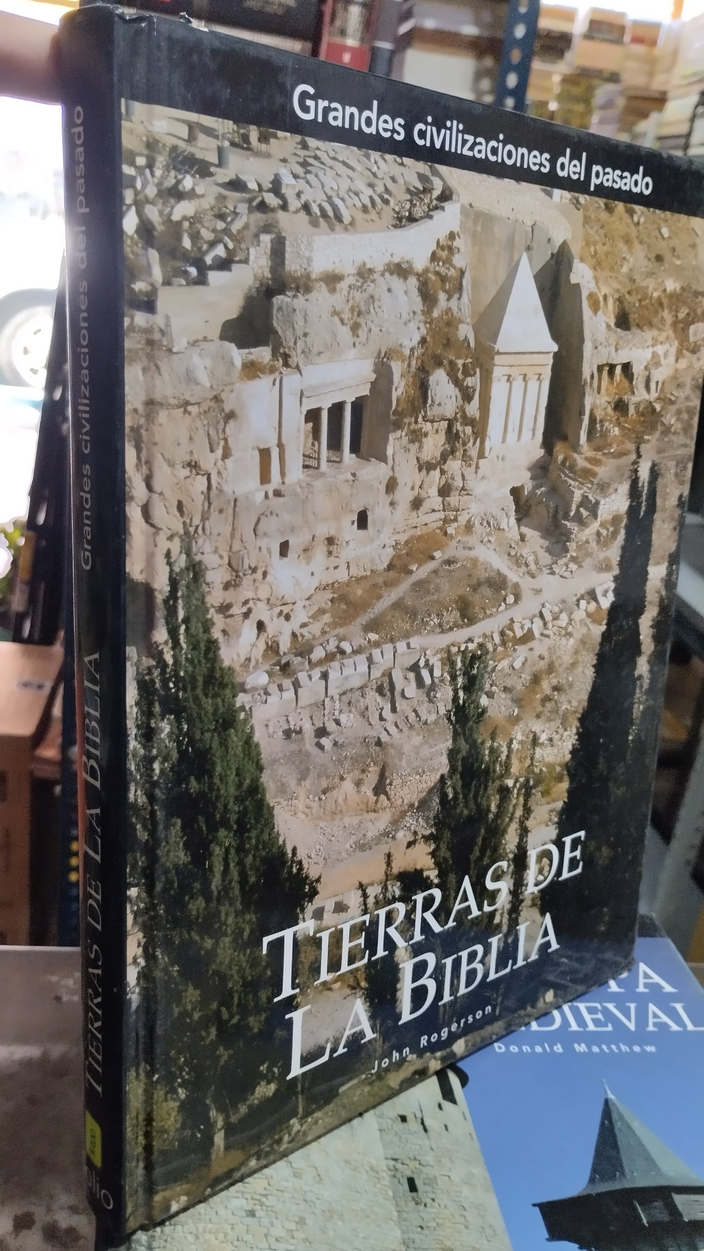 TIERRAS DE LA BIBLIA POR JOHN ROGERSON LIBRO USADO HISTORIA ALDAMA