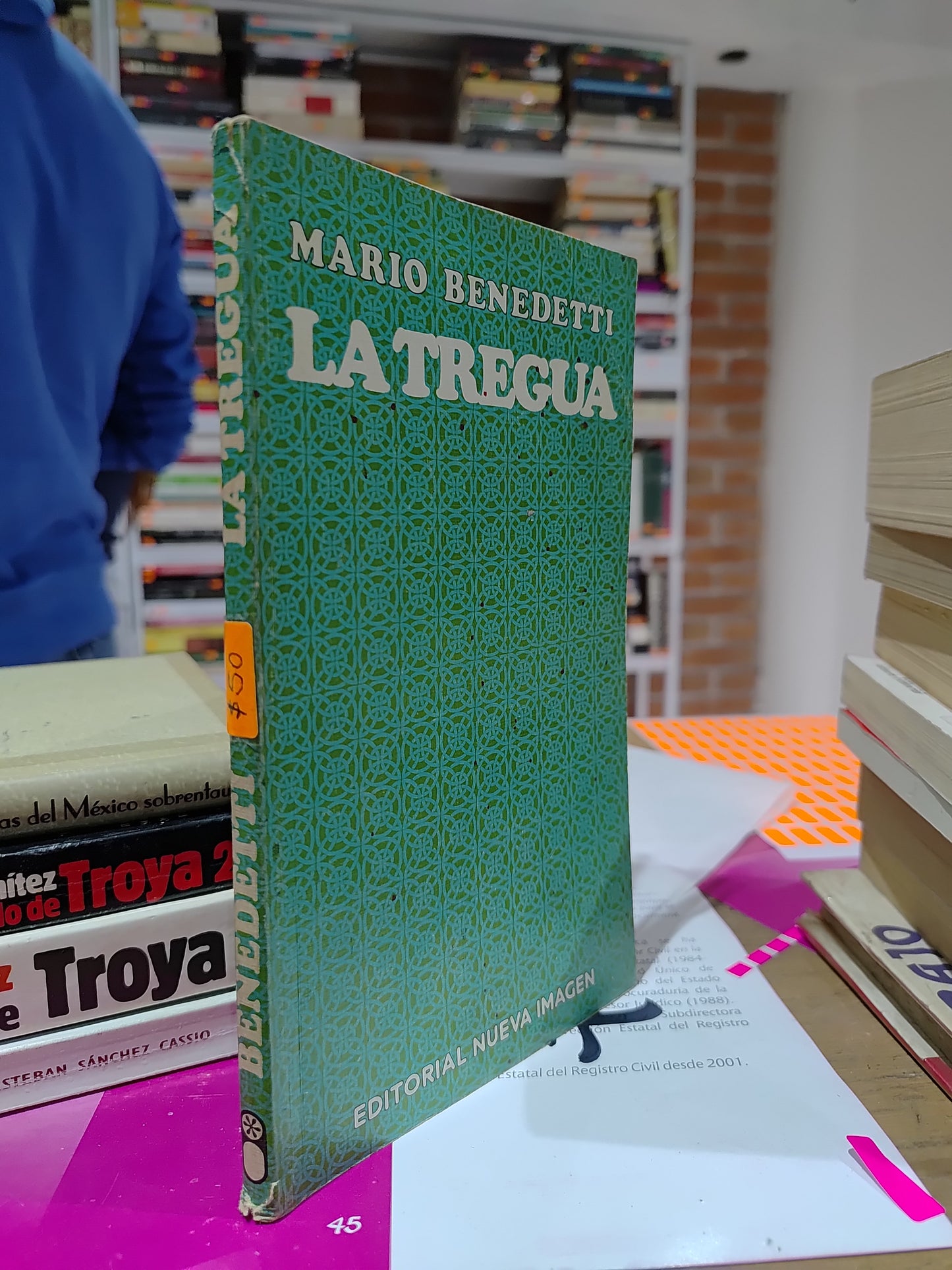 LA TREGUA POR MARIO BENEDETTI USADO NOVELAS JUAREZ 515