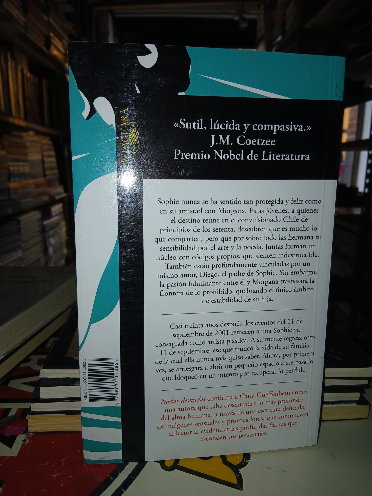 NADAR DESNUDAS POR CARLA GUELFENBEIN USADO NOVELA LITERARIO 207