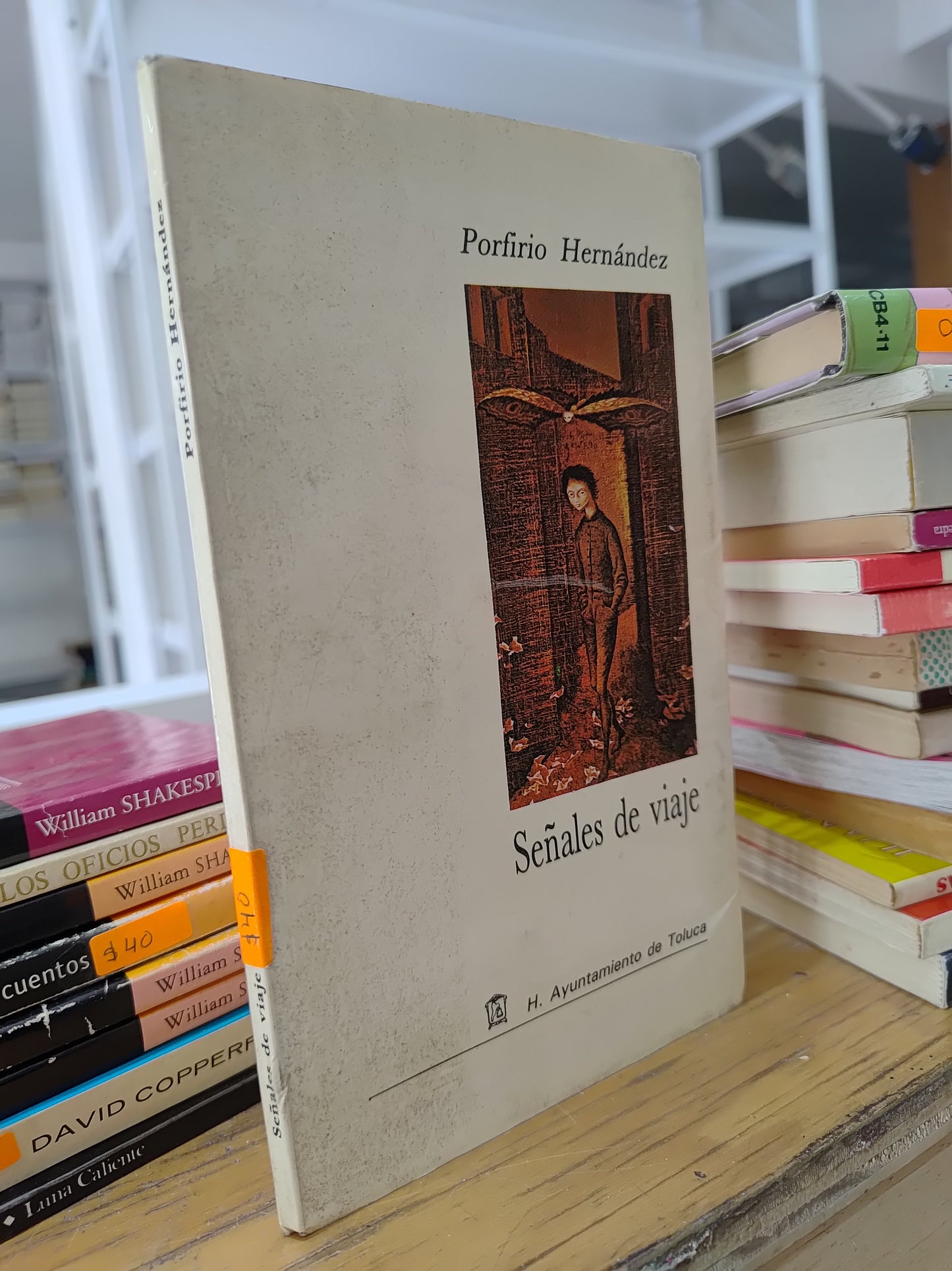 SEÑALES DE VIAJE POR PORFIRIO HERNANDEZ USADO NOVELAS JUAREZ 515