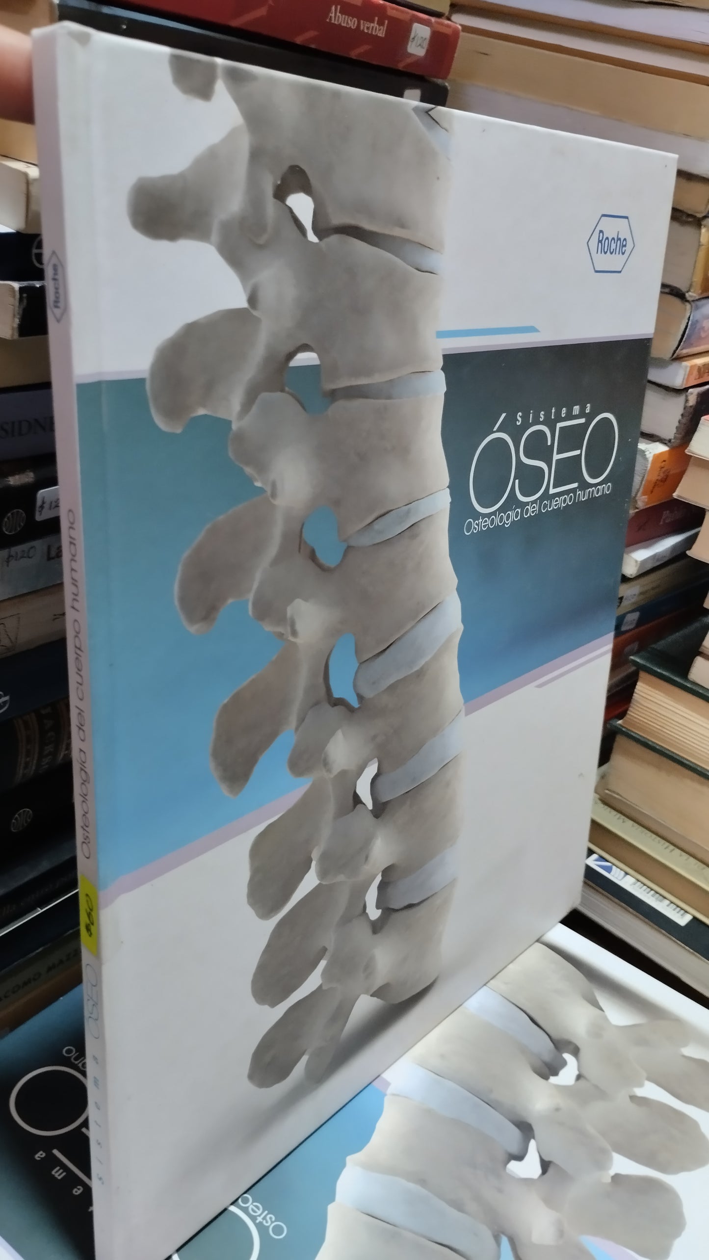 SISTEMA OSEO OSTEOLOGIA DEL CUERPO HUMANO LIBRO USADO SALUD ALDAMA