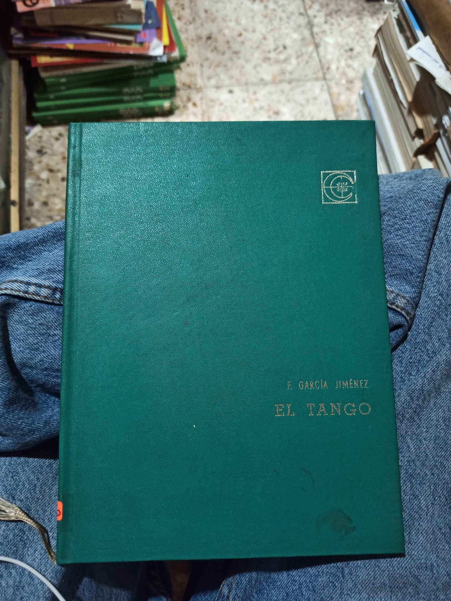 EL TANGO POR F. GARCIA JIMENEZ USADO ANTIGUOS ALDAMA