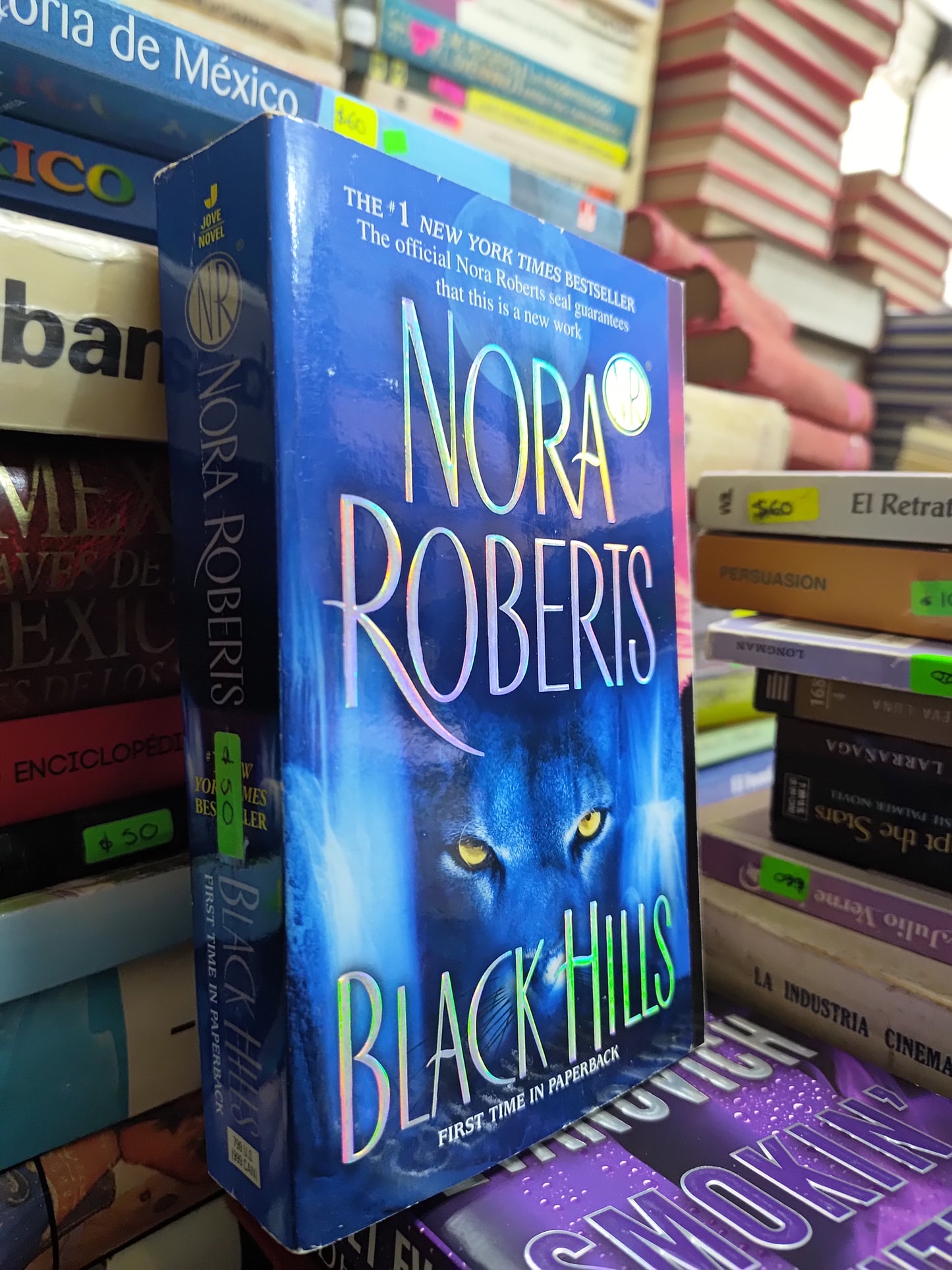 BLACK HILLS POR NORA ROBERTS USADO IDIOMAS JUAREZ 507