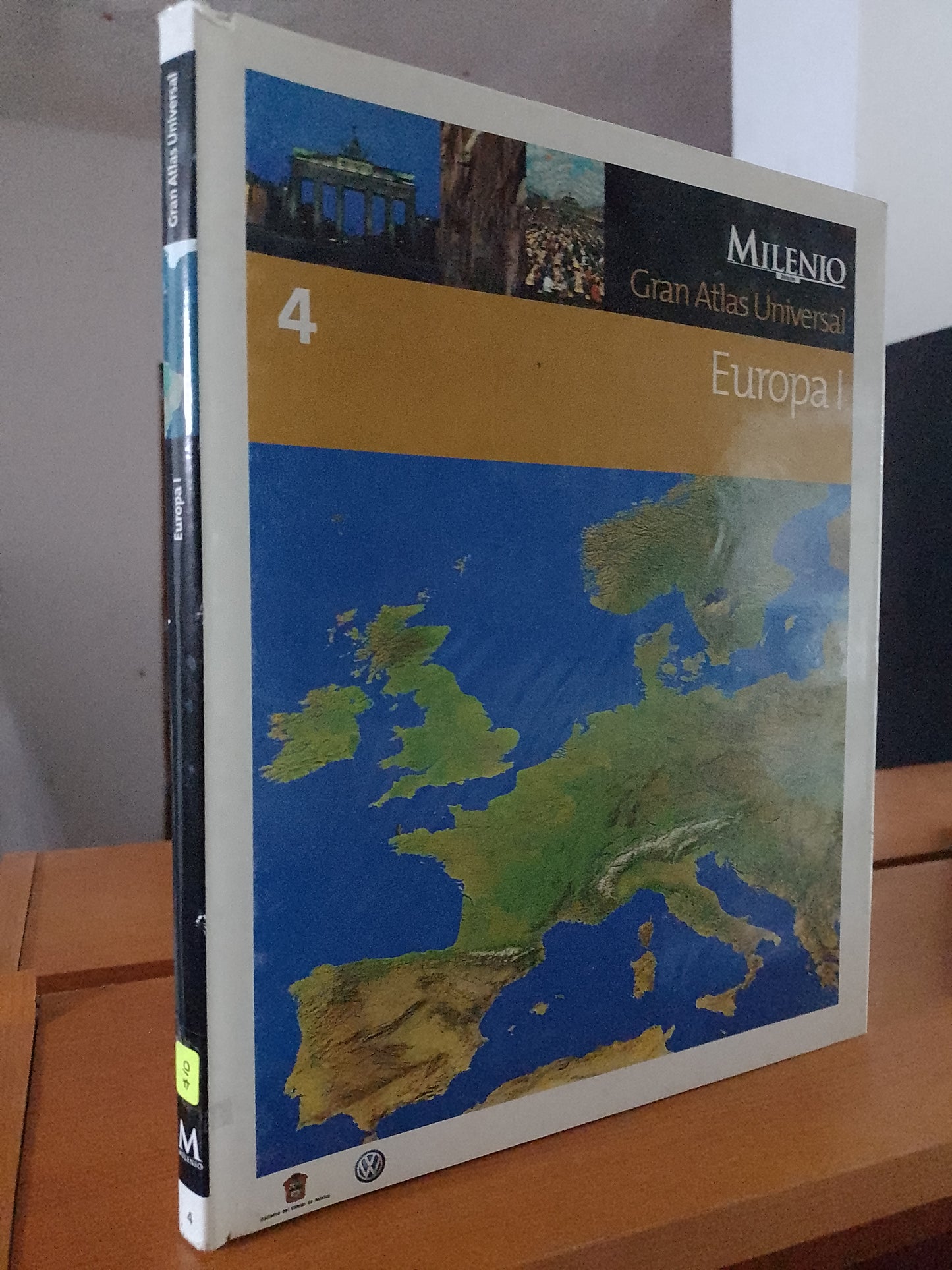 EUROPA I 4 POR GRAN ATLAS UNIVERSAL USADO GEOGRAFIA JUAREZ 515