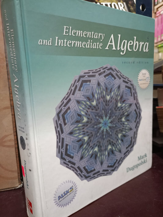 ELEMENTARY AND INTERMEDIATE ALGEBRA POR MARK DUPOPOLSKI USADO MATE LITERARIO 305
