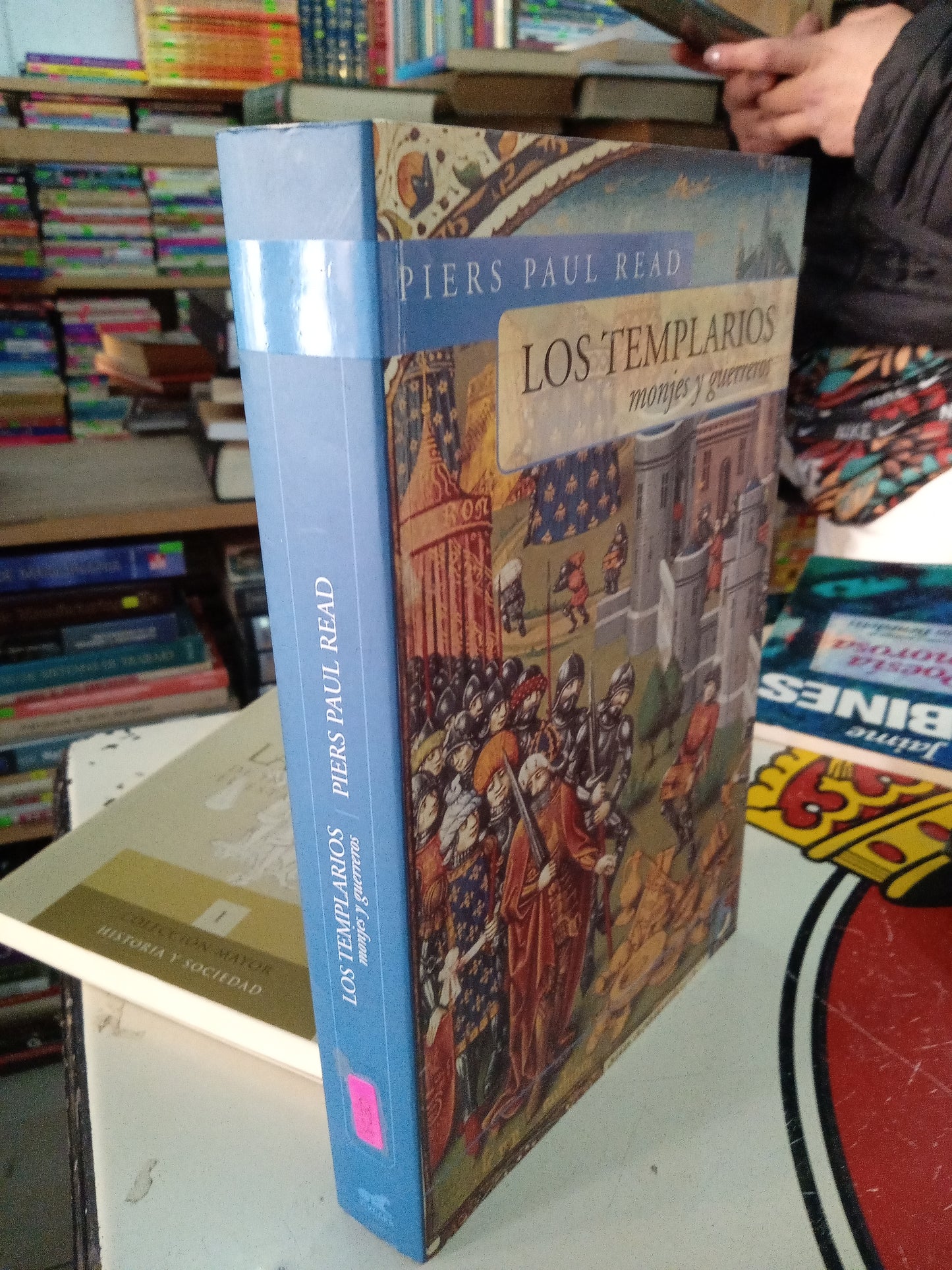 LOS TEMPLARIOS MONJES Y GUERREROS POR PIERS PAUL READ USADO HISTORIA LITERARIO 207
