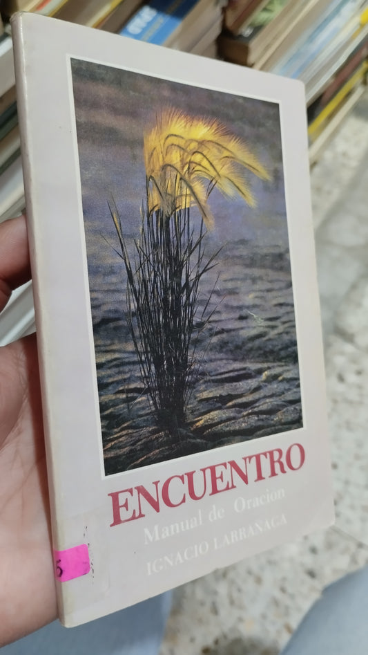 ENCUENTRO MANUAL DE ORACION POR IGNACIO LARRAÑAGA LIBRO USADO RELIGION ALDAMA