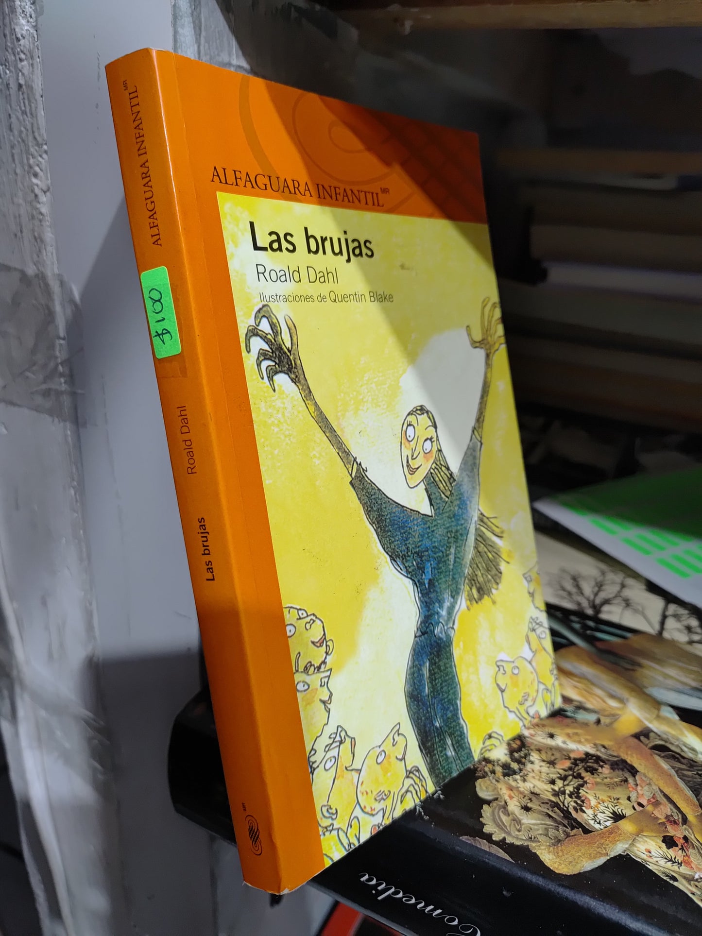 LAS BRUJAS POR ROALD DAHL USADO INFANTILES JUAREZ
