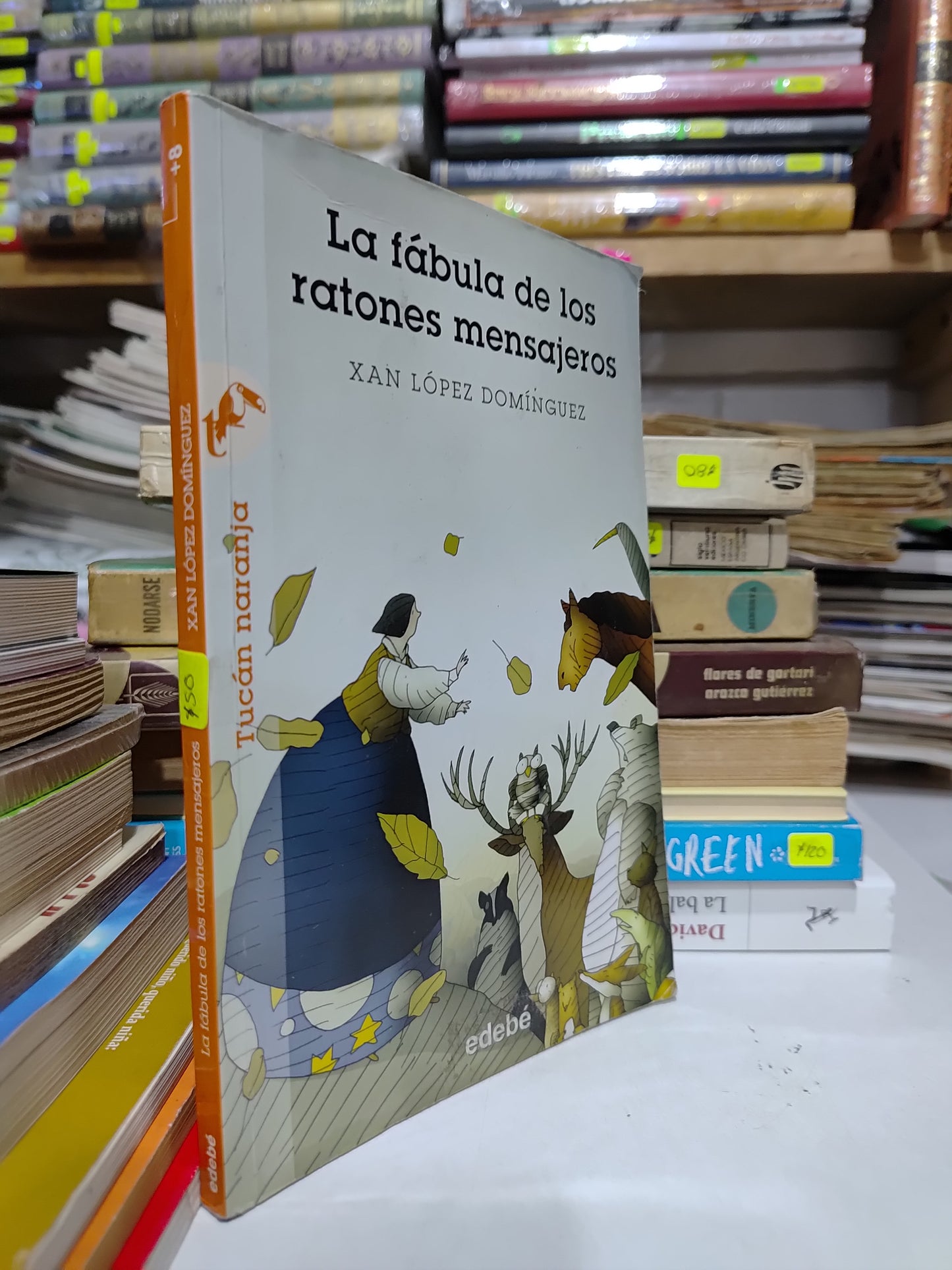 LA FABULA DE LOS RATONES MENSAJEROS POR XAN LOPEZ DOMINGUEZ USADO INFANTILES JUAREZ 507