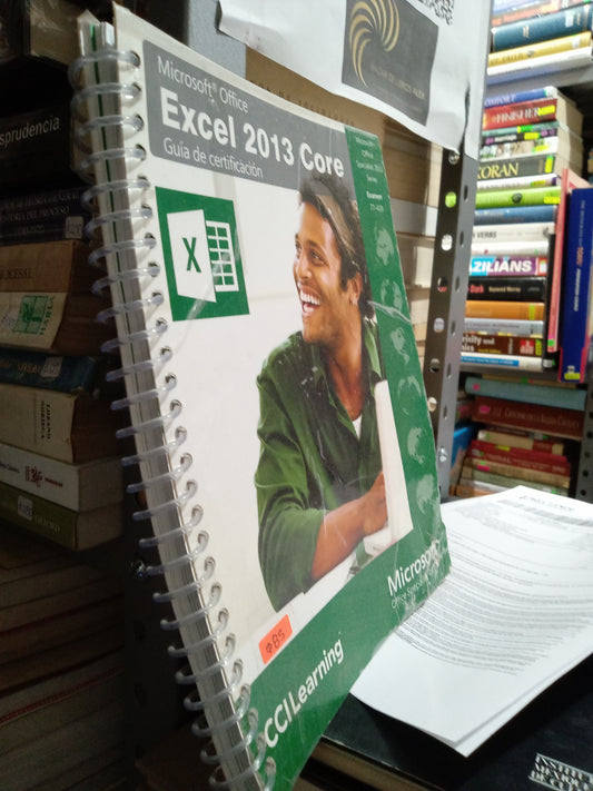 EXCEL 2013 CORE CCI LEARNING USADO COMPUTACION JUAREZ