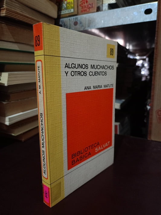 ALGUNOS MUCHACHOS POR ANA MARIA MATUTE USADO NOVELA LITERARIO 305