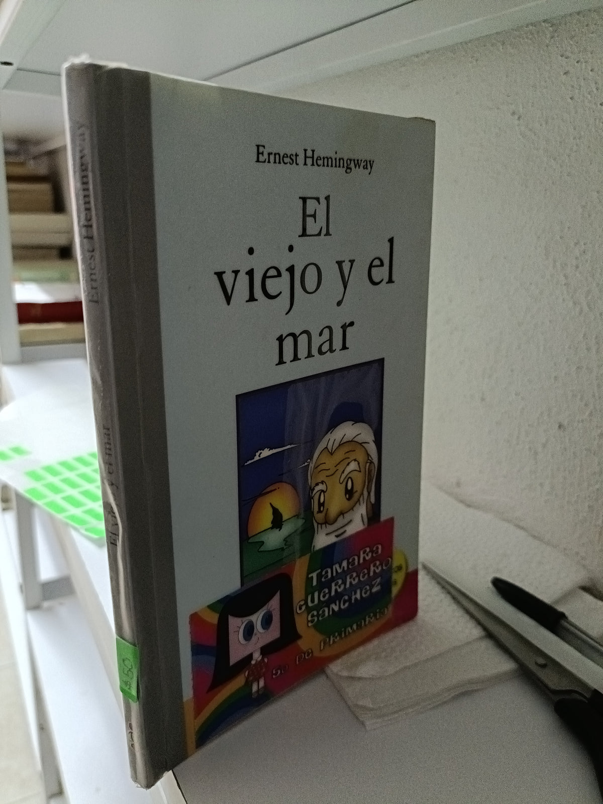 EL VIEJO Y EL MAR POR ERNEST HEMINGWAY USADO NOVELA JUAREZ 515