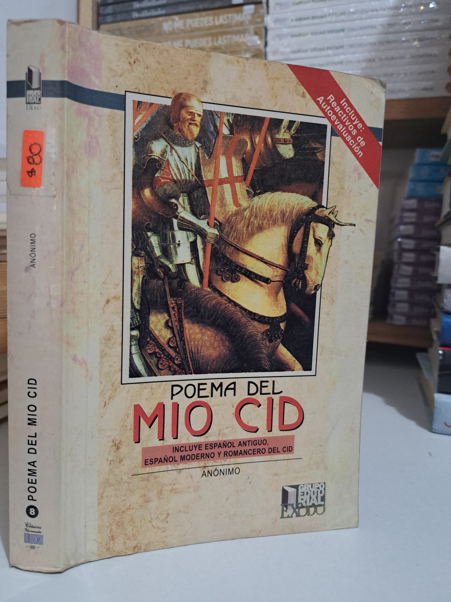 POEMA DEL MIO CID ANÓNIMO USADO NOVELA JUÁREZ
