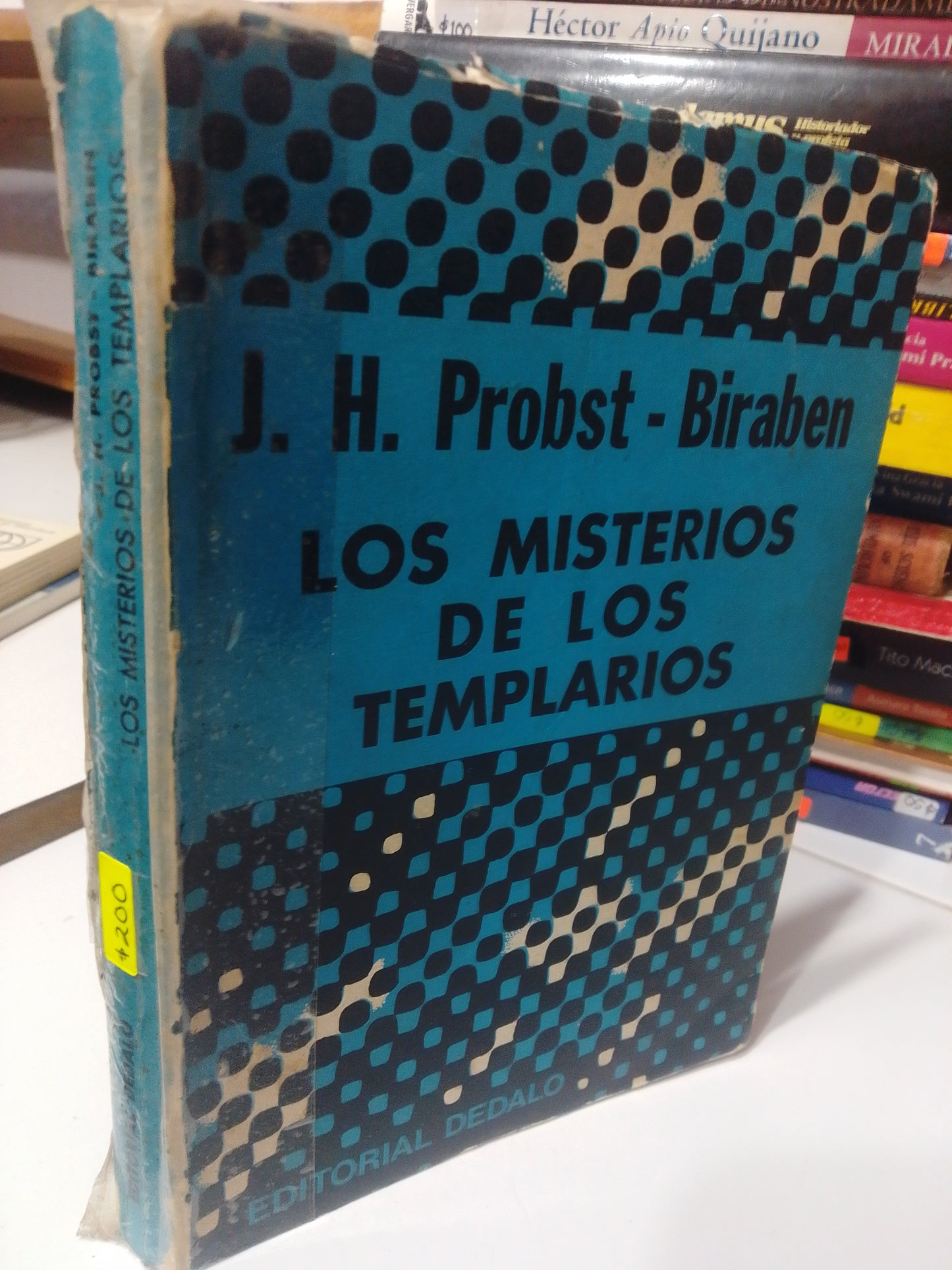 LOS MISTERIOS DE LOS TEMPLARIOS POR J.H.PROBST USADO ESOTERISMO JUAREZ