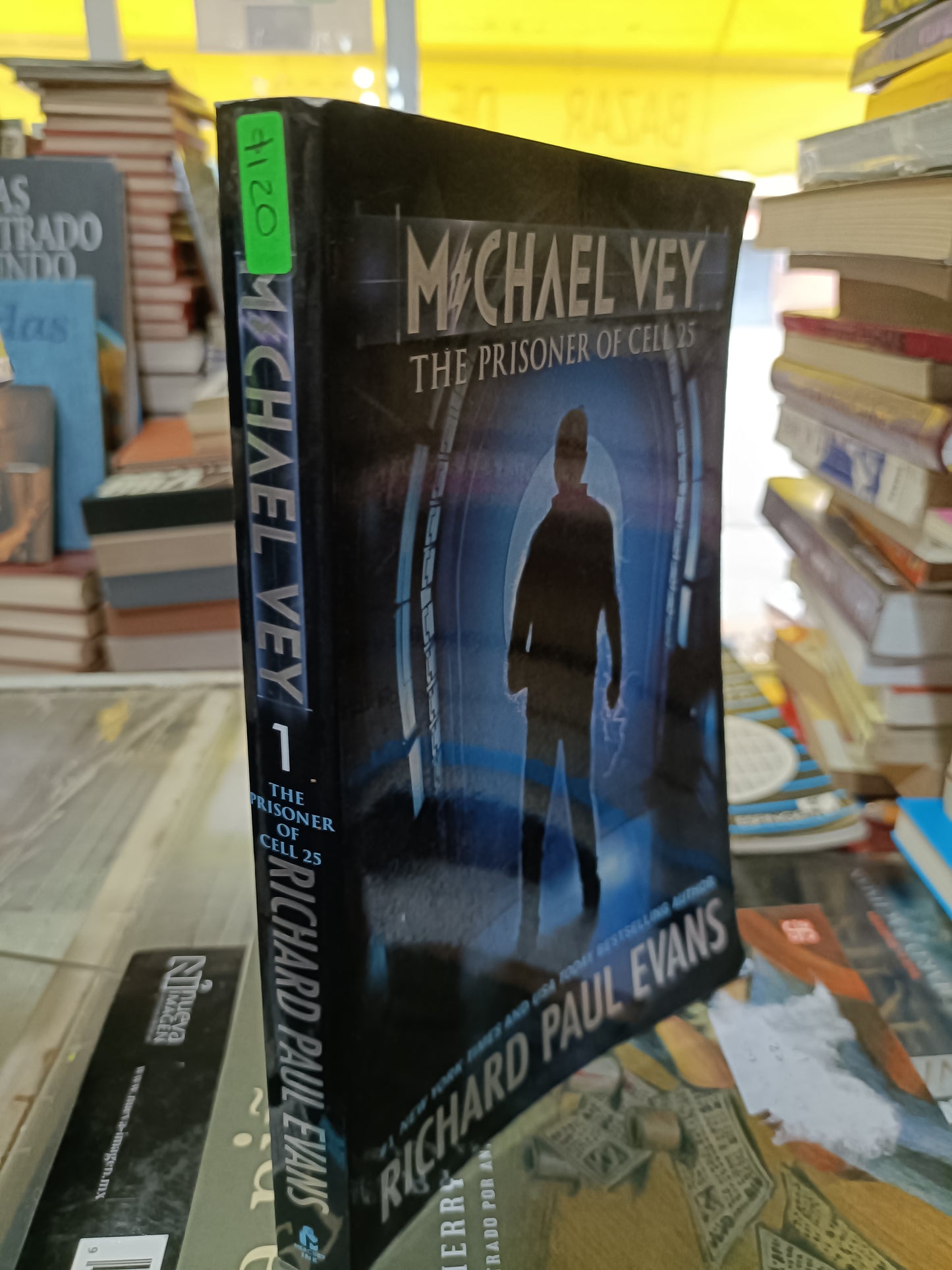 MICHAEL VEY THE PRISONER OF CELL 25 POR RICHARD PAUL EVANS USADO NOVELA JUAREZ 515