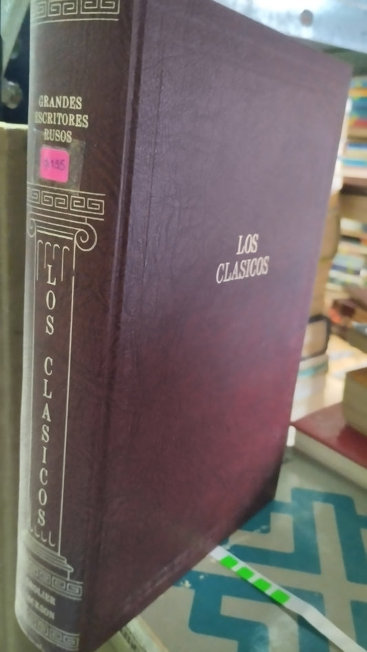 GRANDES ESCRITORES RUSOS POR LOS CLASICOS LIBRO USADO NOVELAS ALDAMA