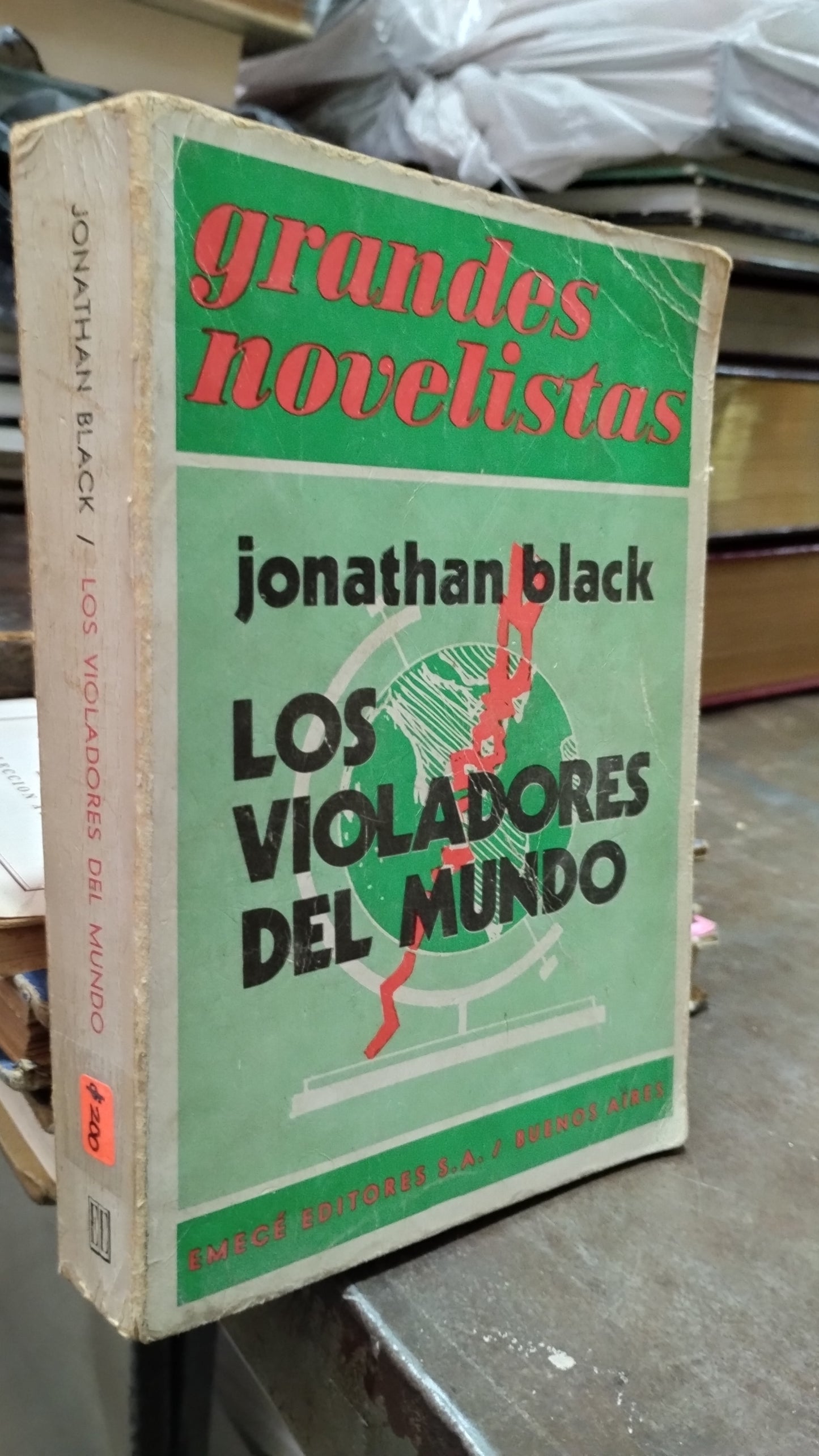 LOS VIOLADORES DEL MUNDO POR JONATHAN BLACK LIBRO USADO ANTIGUO ALDAMA