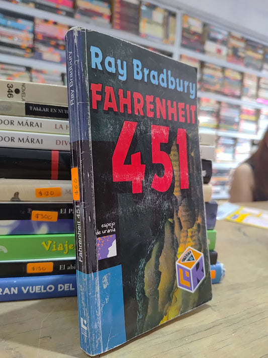 FAHRENHEIT 451 POR RAY BRADBURY USADO NOVELAS JUAREZ 515