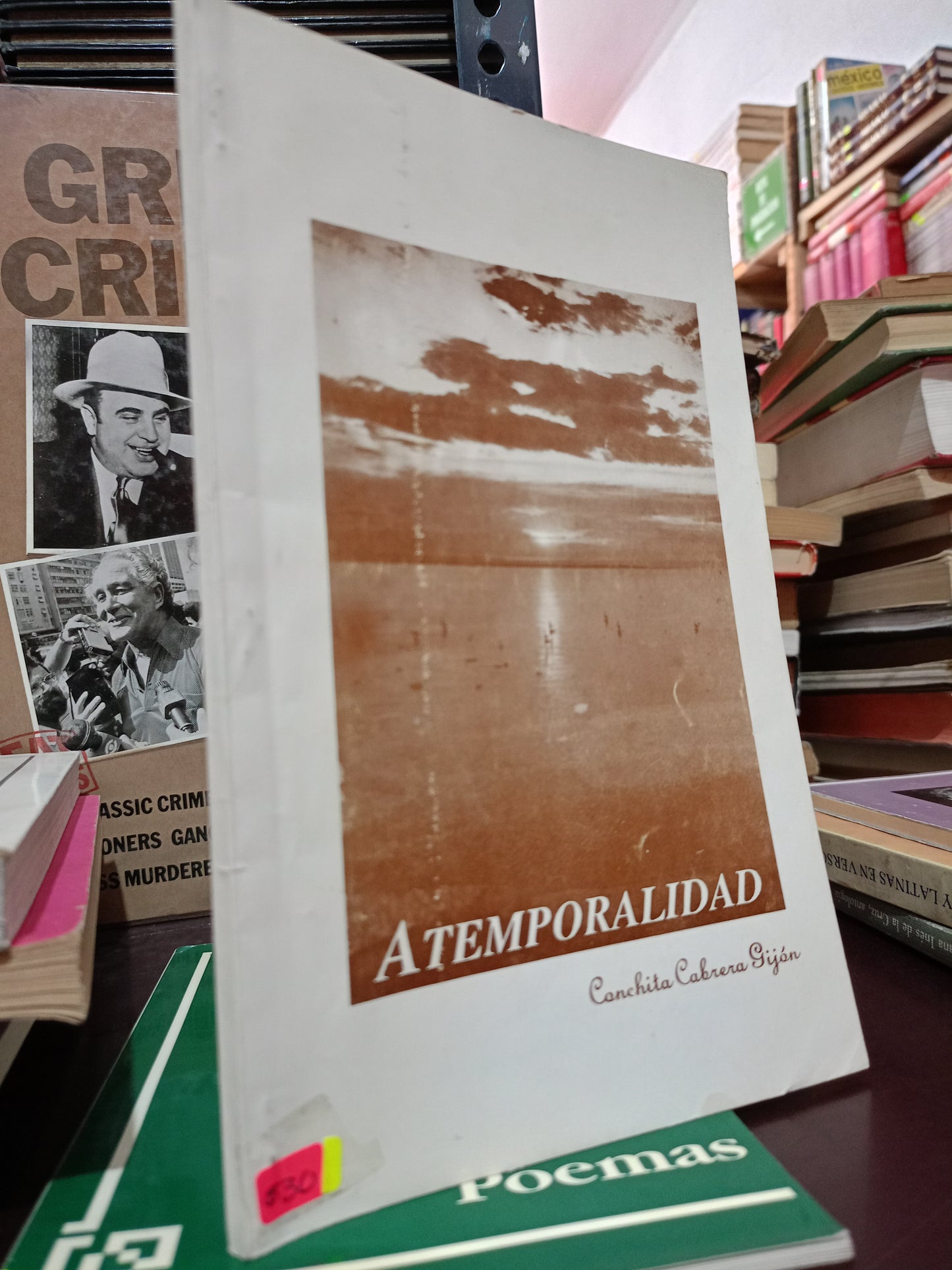 ATEMPORALIDAD CONCHITA CABRERA GIJON USADO POESIA LITERARIO 305