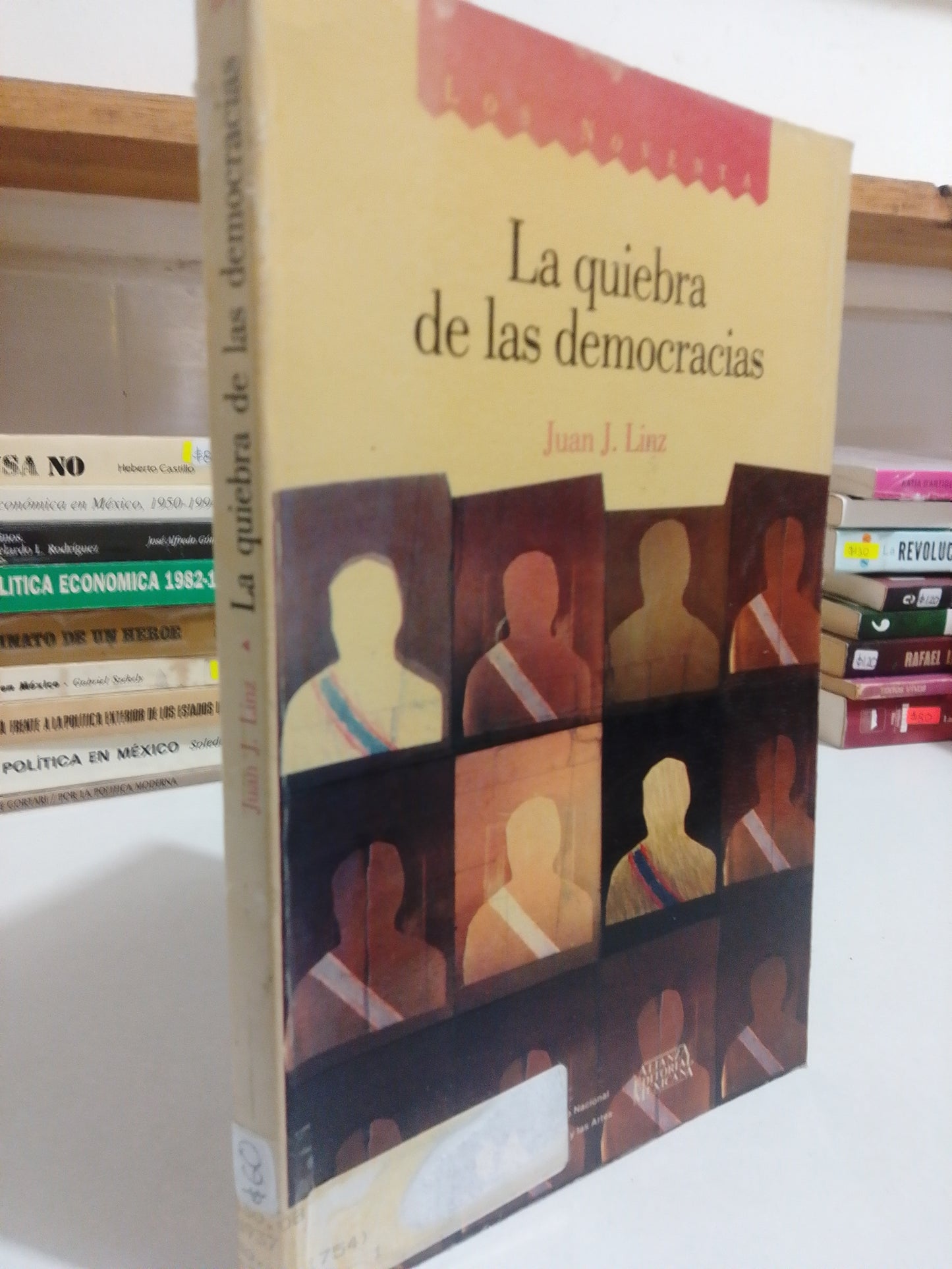 LA QUIEBRA DE LA DEMOCRACIAS POR JUAN J. LINZ USADO POLÍTICA JUÁREZ