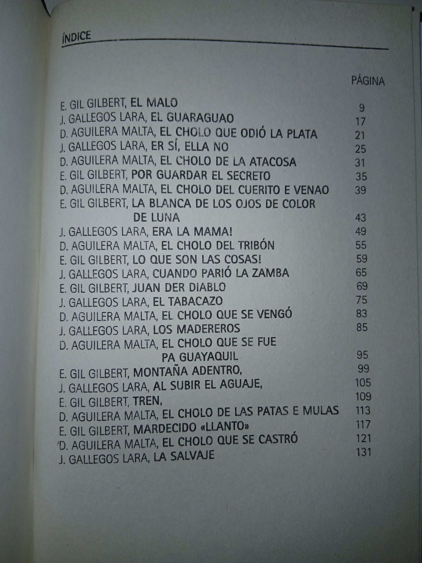 LOS QUE SE VAN POR D. AGUILERA MALTA, E. GIL GILBERT & J. GALLEGOS LARA USADO NOVELA LITERARIO 207