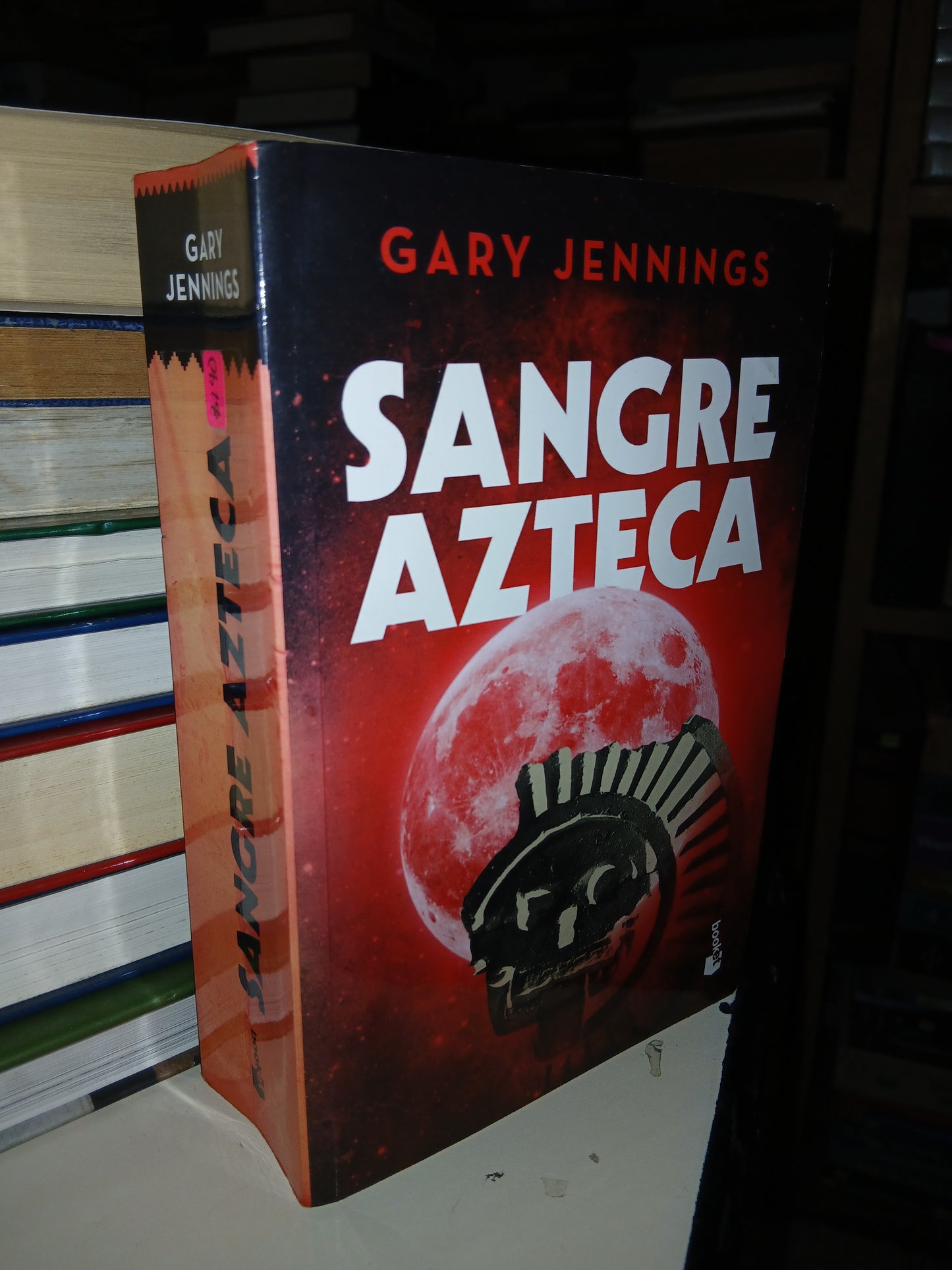 SANGRE AZTECA POR GARY JENNINGS USADO NOVELA LITERARIO 207