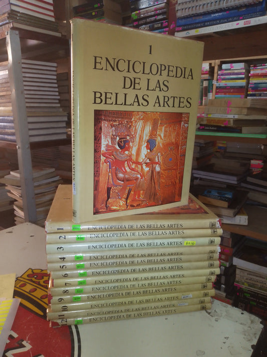 ENCICLOPEDIA DE LAS BELLAS ARTES (VARIOS AUTORES) TOMOS DEL 1 AL 12/$200 C/U USADO ENCICLOPEDIAS  LITERARIO 207