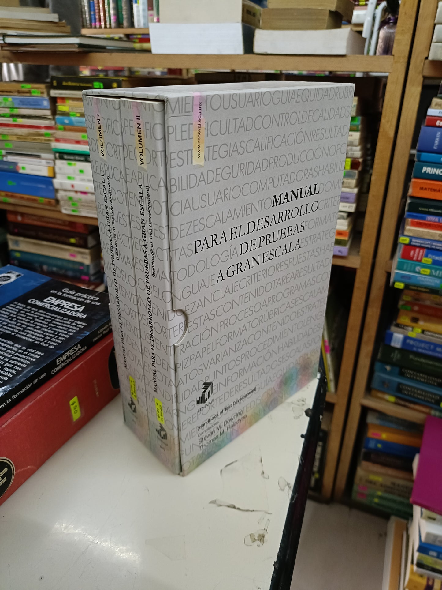 MANUAL PARA EL DESARROLLO DE PRUEBAS A GRAN ESCALA VOLUMEN I Y II ($100 X 2 TOMOS) USADO EDUCACIÓN LITERARIO 207