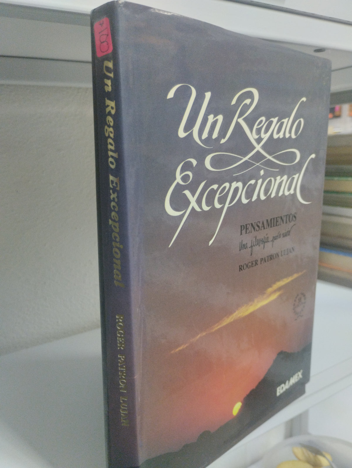 UN REGALO EXCEPCIONAL PENSAMIENTOS UNA PSICOLOGIA PARA VIVIR ROGER PATRON LUJAN USADO SUPERACION PERSONAL JUAREZ 515