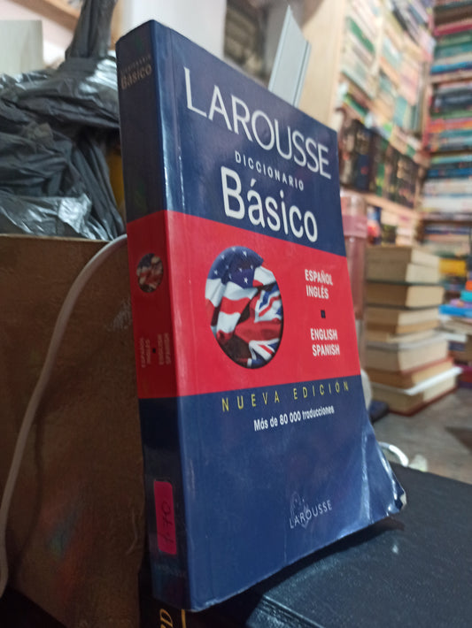 DICCIONARIO BASICO ESPAÑOL INGLES POR EDITORIAL LAROUSSE USADO IDIOMAS ALDAMA