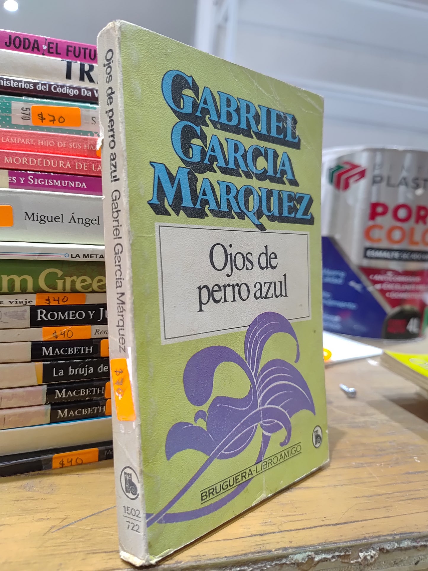 OJOS DE PERO AZUL POR GABRIEL GARCIA MARQUEZ USADO NOVELAS JUAREZ 515