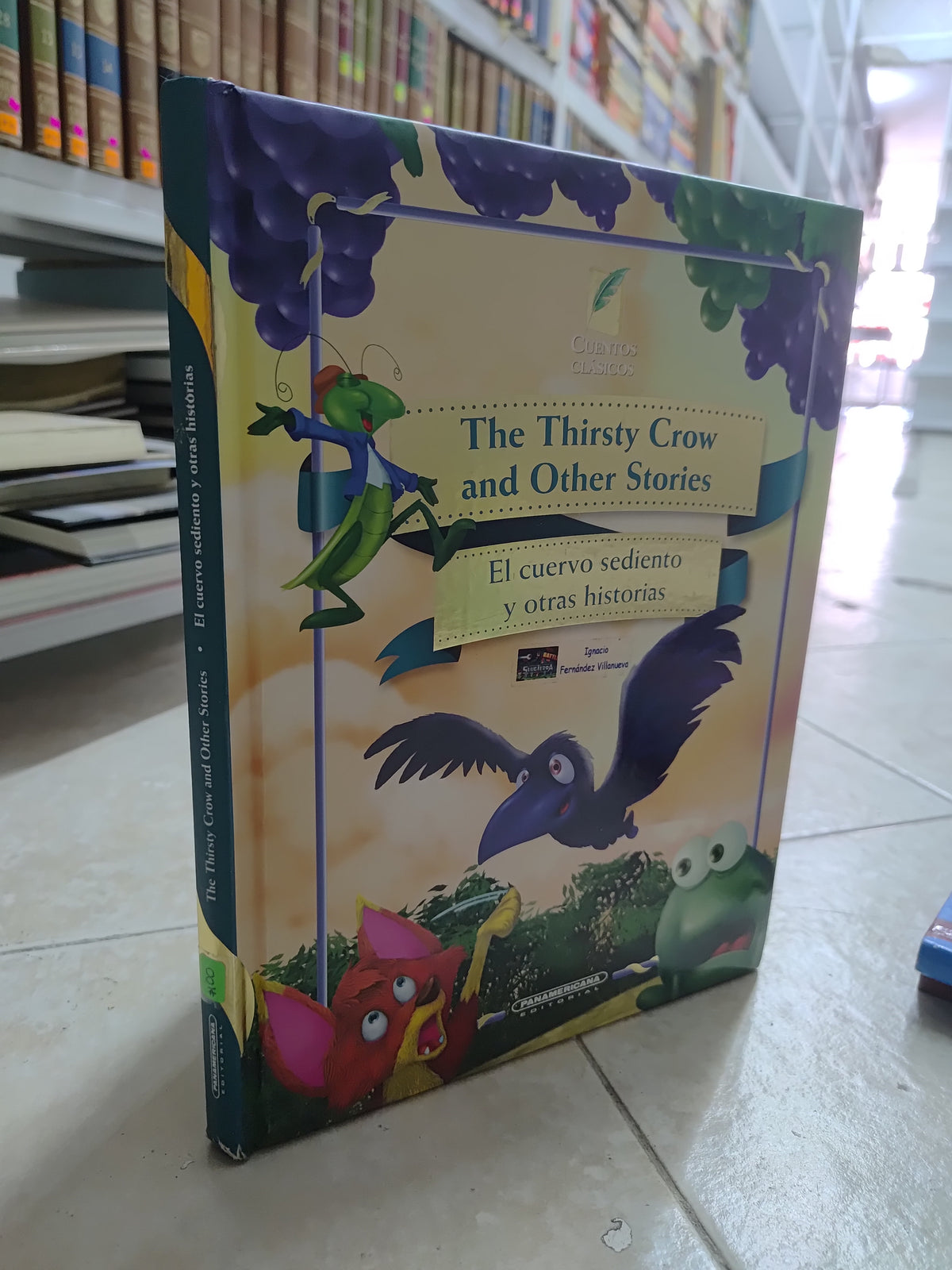 THE THIRSTY CROW AND OTHER STORIES POR IGNACIO FERNANDEZ VILLANUEVA USADO IDIOMAS JUAREZ 515