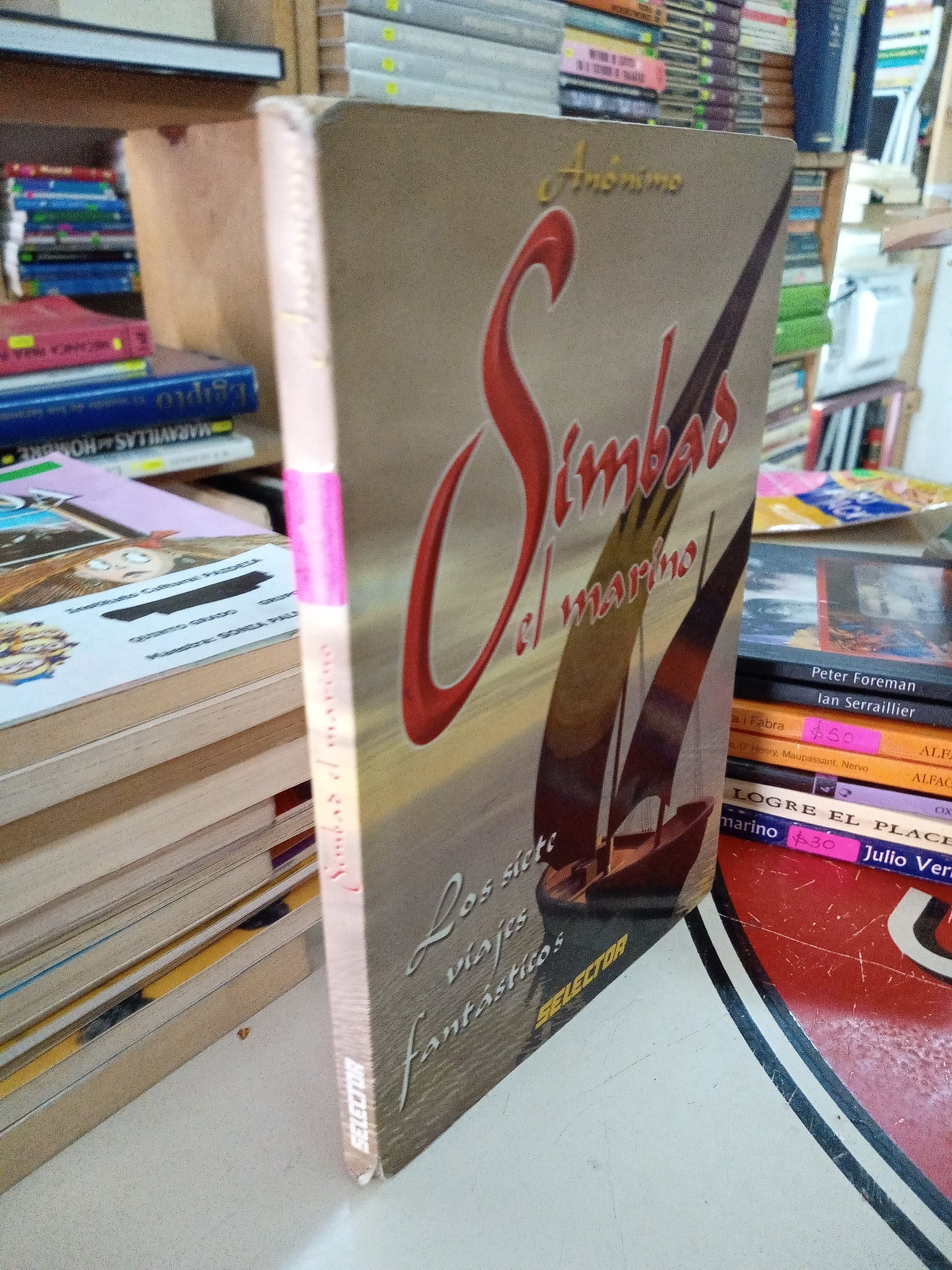 SIMBAS EL MARINO ANONIMO USADO INFANTIL LITERARIO 207