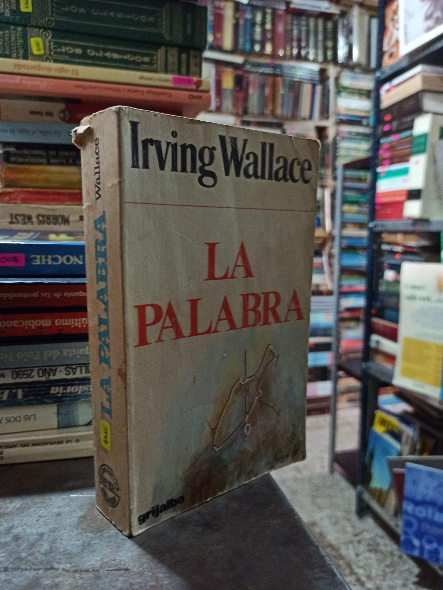 LA PALABRA POR IRVING WALLACE USADO NOVELAS ALDAMA
